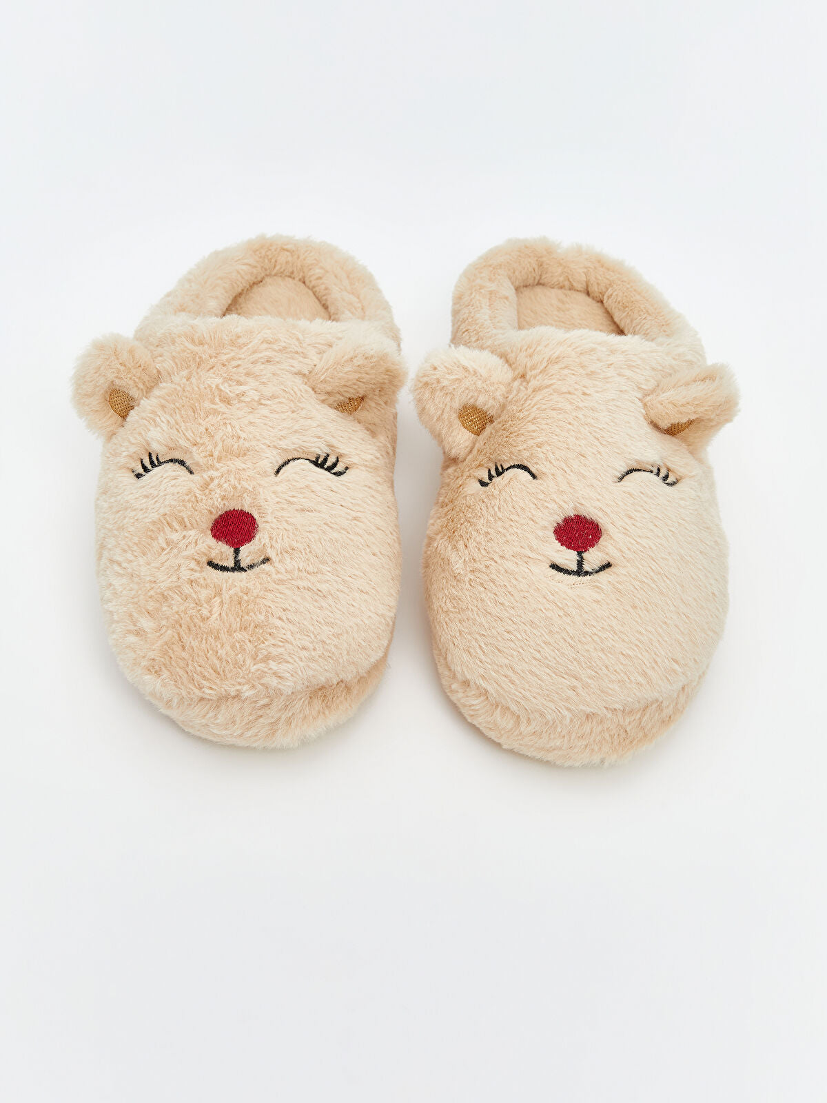 Animal Print Girls Kids House Slippers