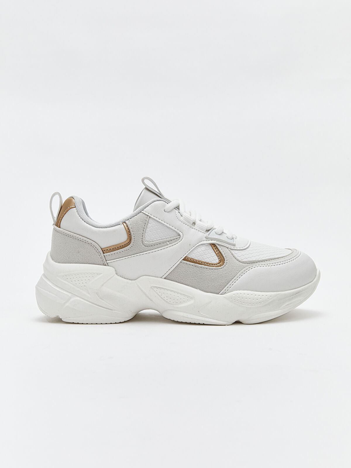 Woven Detailed Lace Women's Sport Shoes