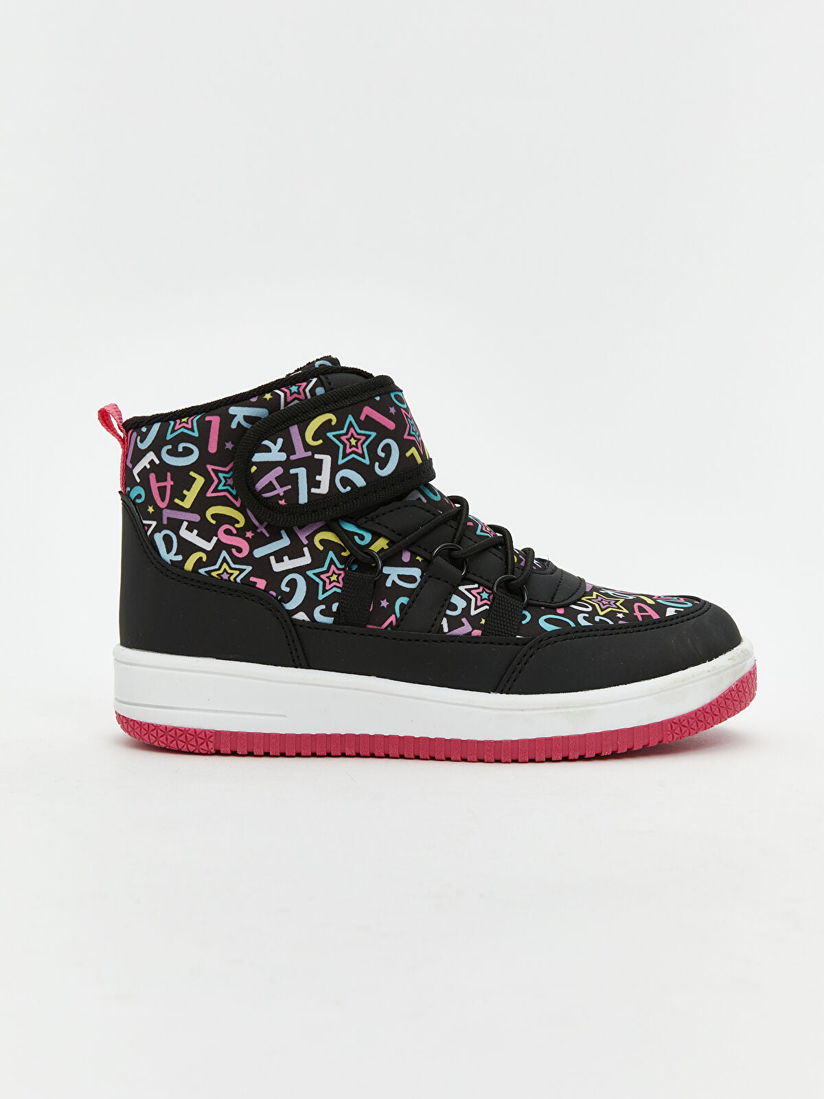 Strap and Crackle Ankle Boots for Girls - Kids Sports Shoes