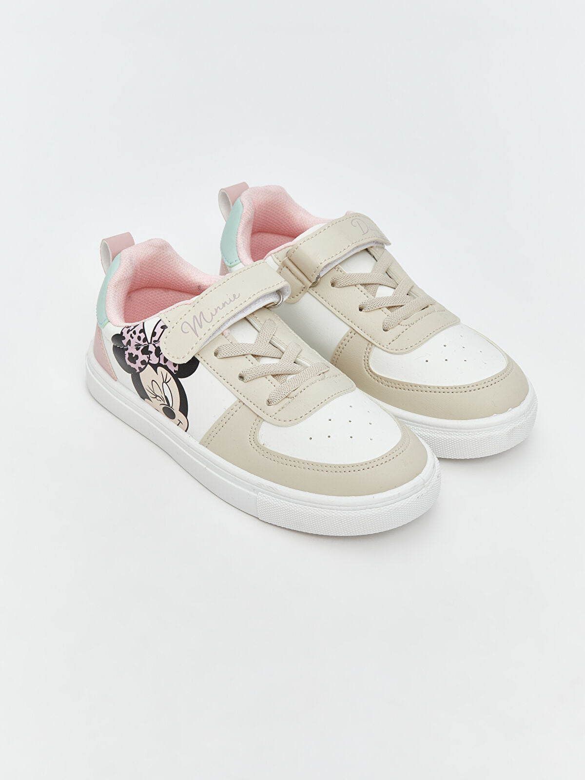 Minnie Mouse Adjustable Strap and Sound Effects Sport Shoes