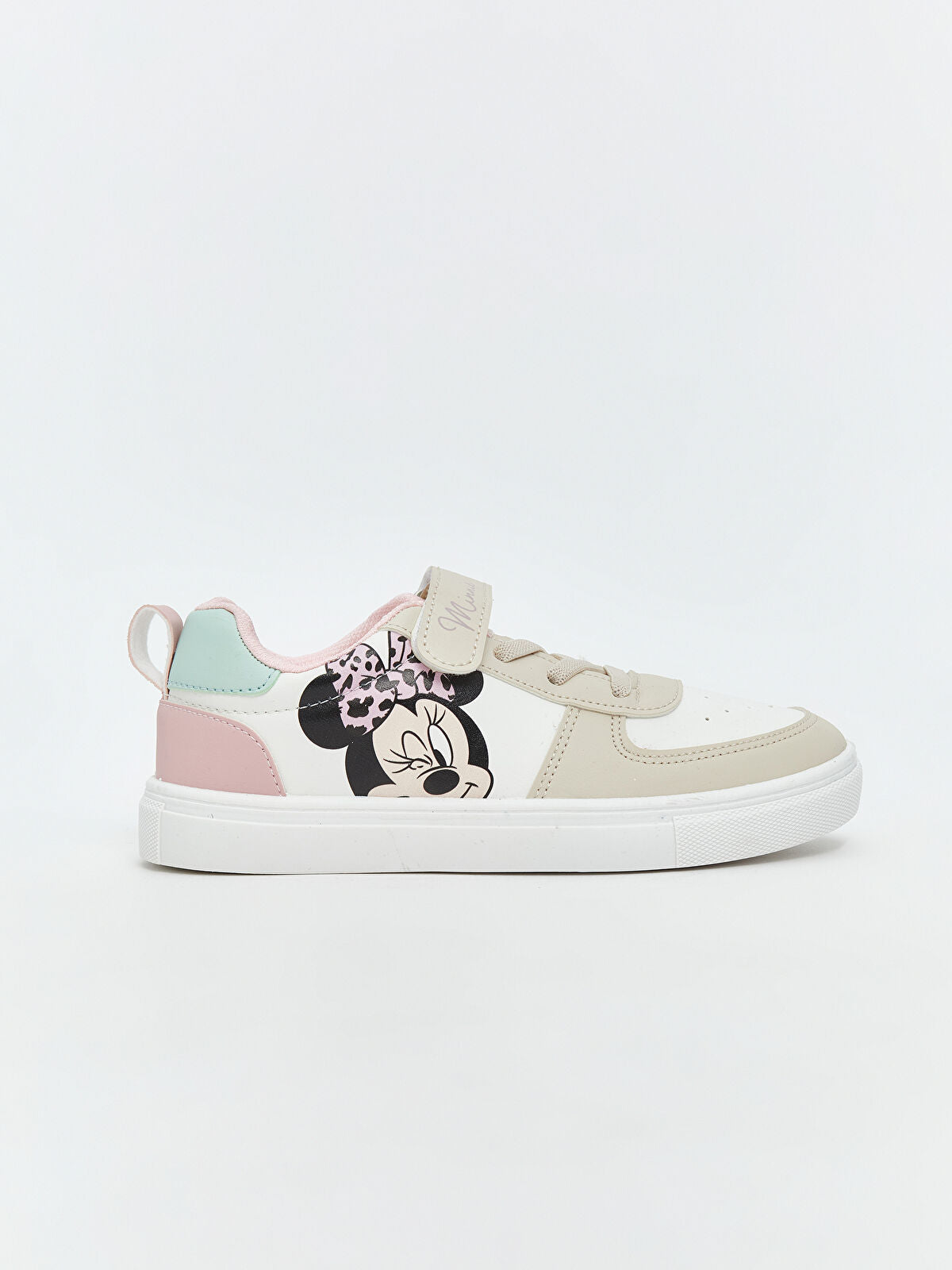Minnie Mouse Adjustable Strap and Sound Effects Sport Shoes