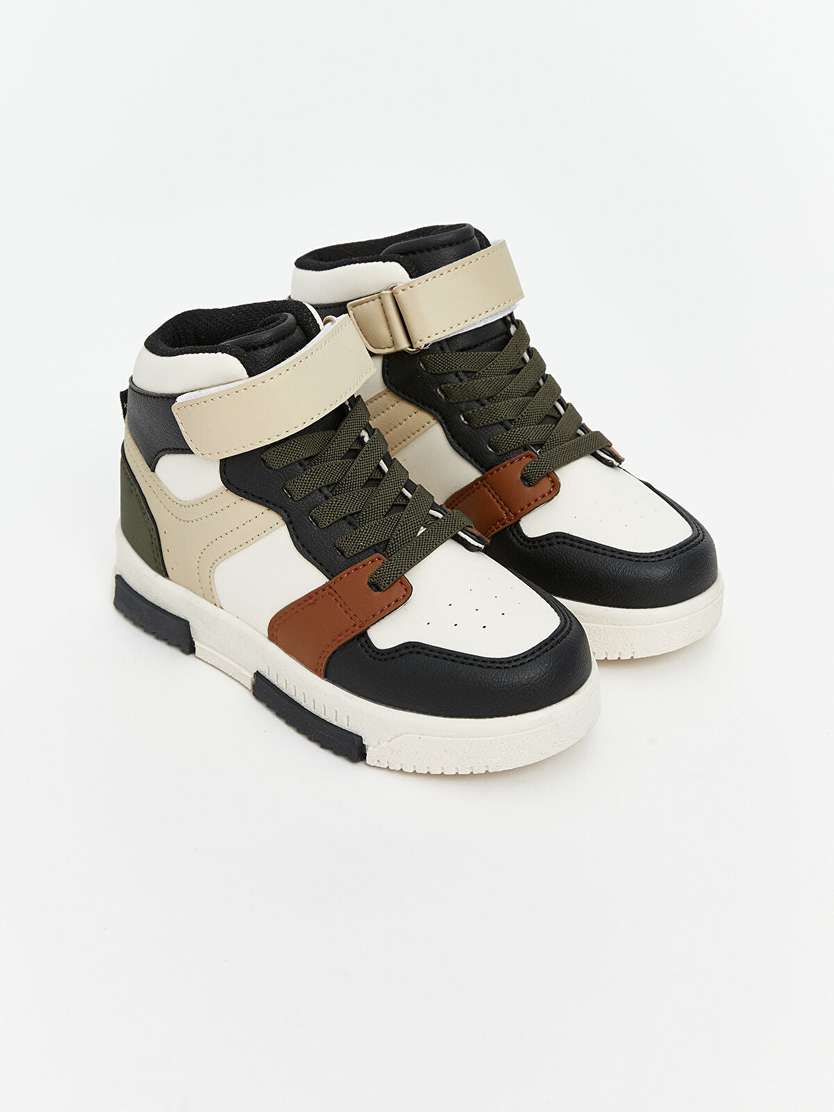 Color Block Ankle Boy Kids' Sport Shoe