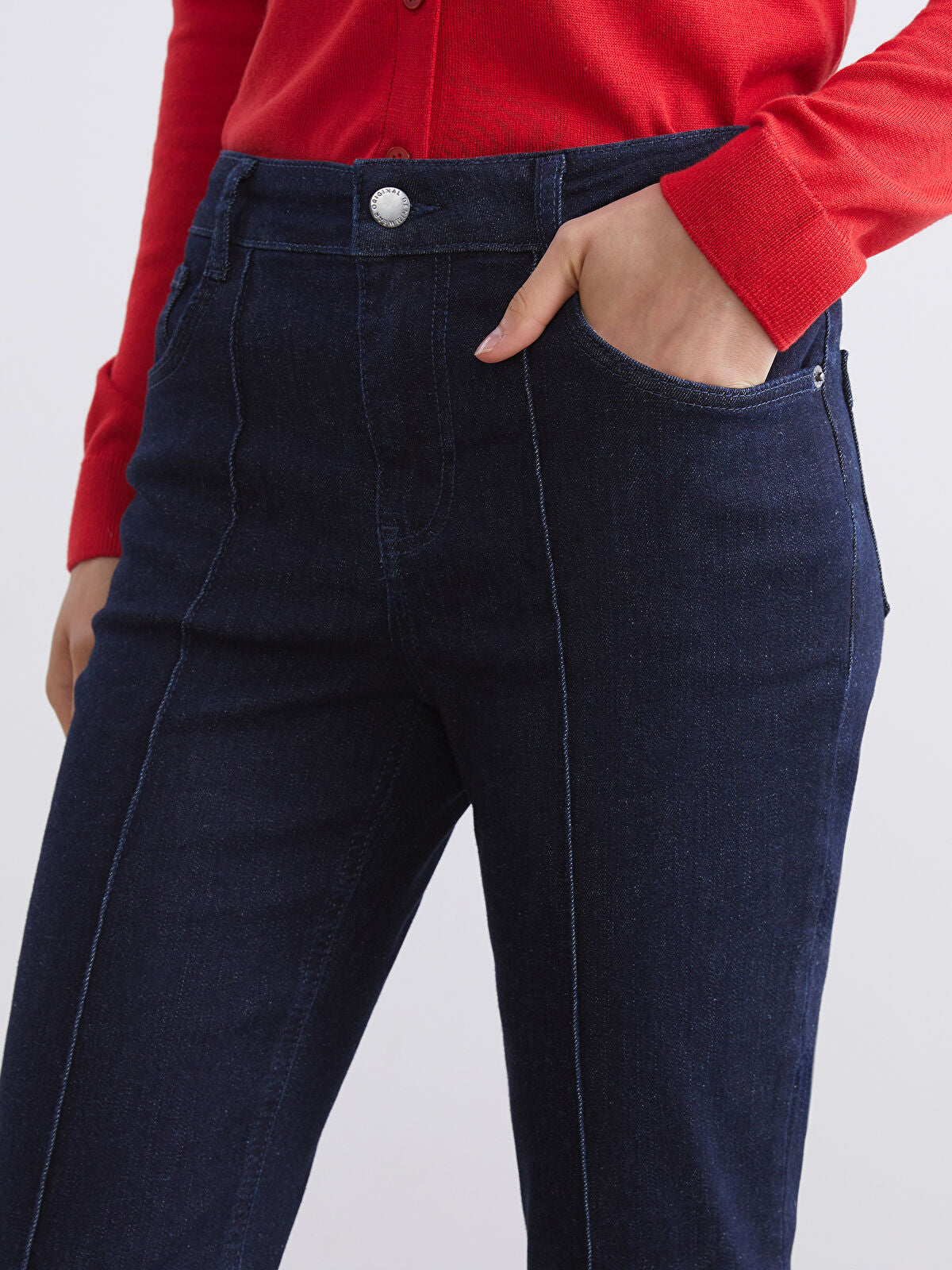 Straight Fit Women's Jeans Pants
