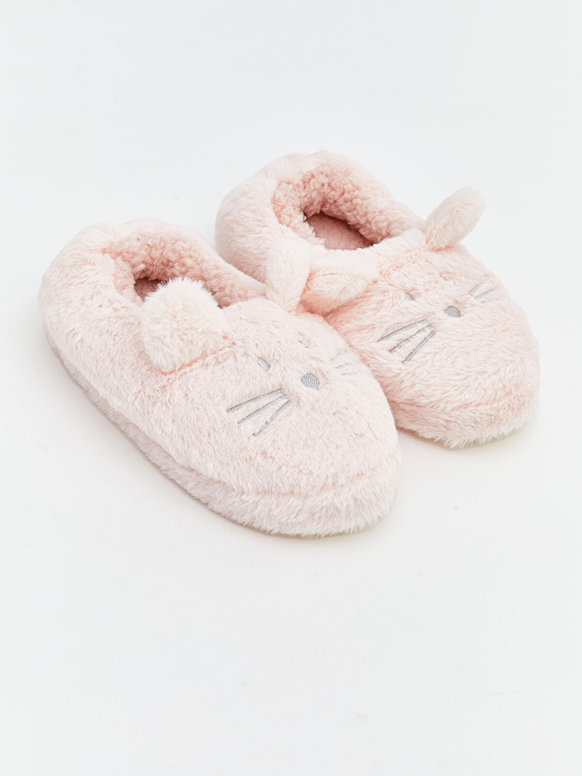Bunny Design Fleece Baby Girls' Home Shoes