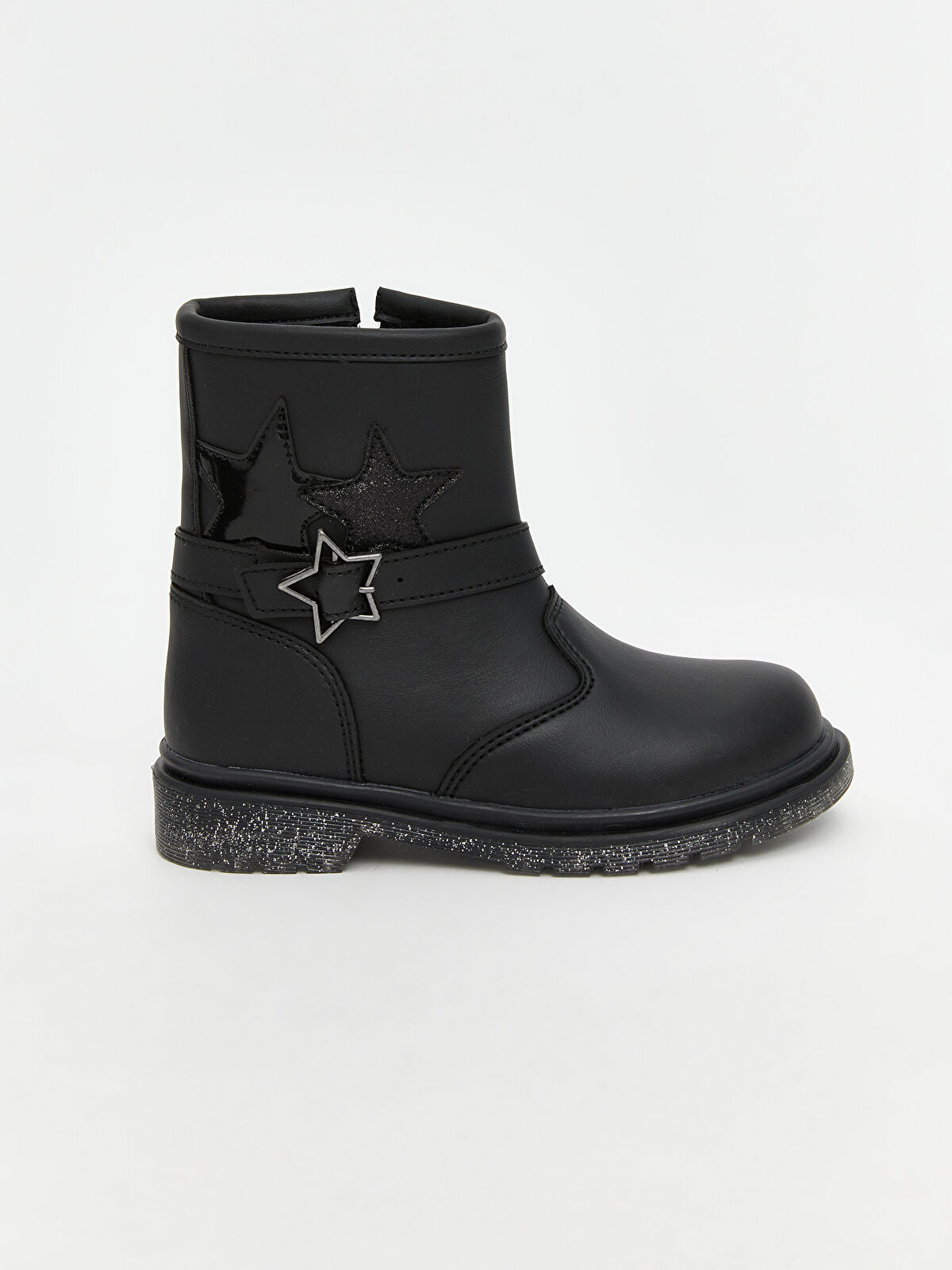 Leather-Look Girls' Shoe