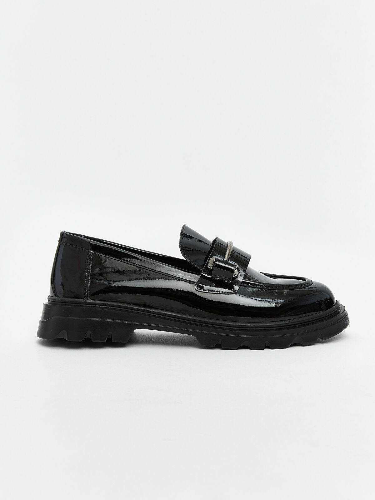 Leather-Look Women's Loafers