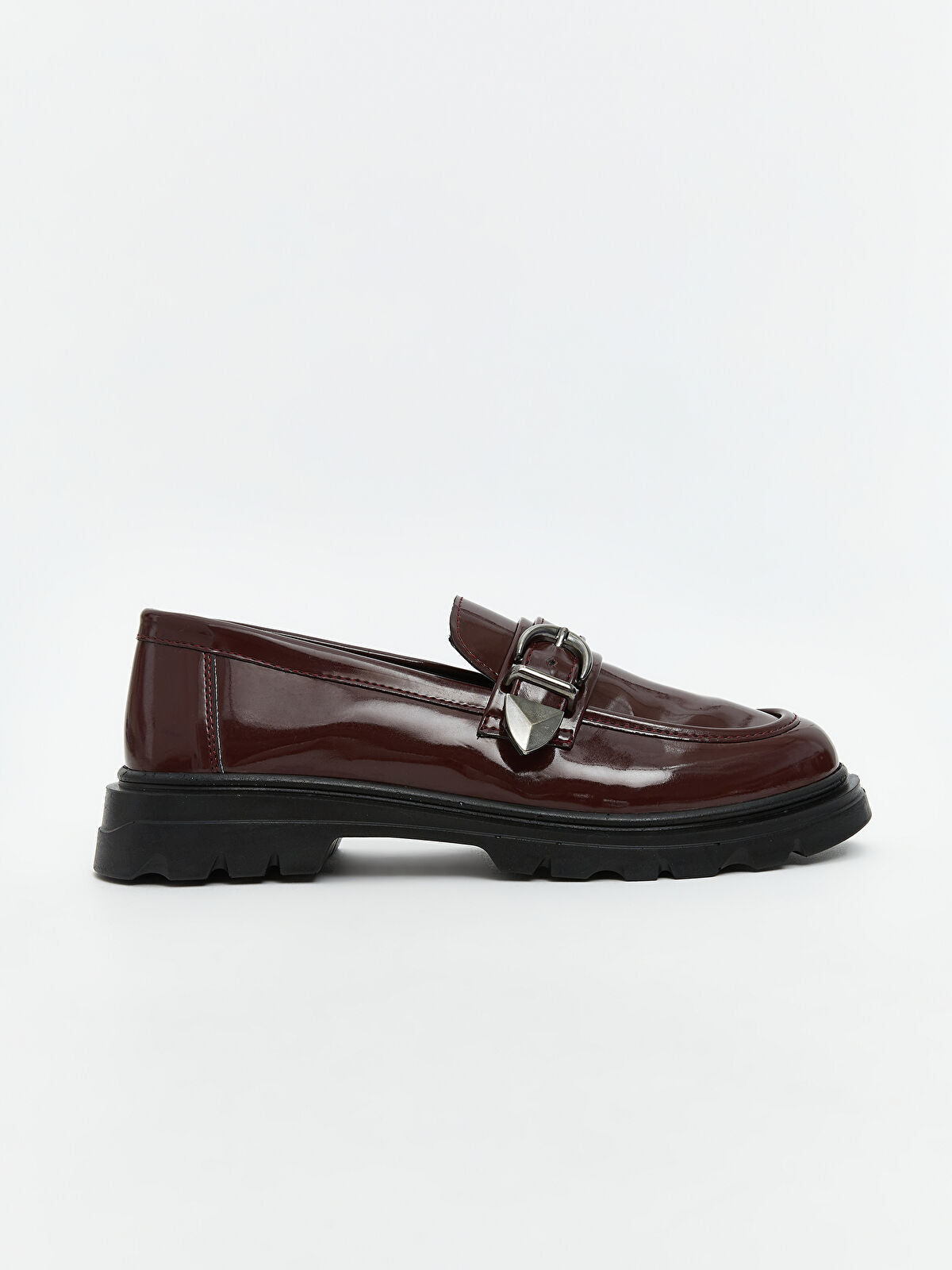 Leather-Look Women's Loafers
