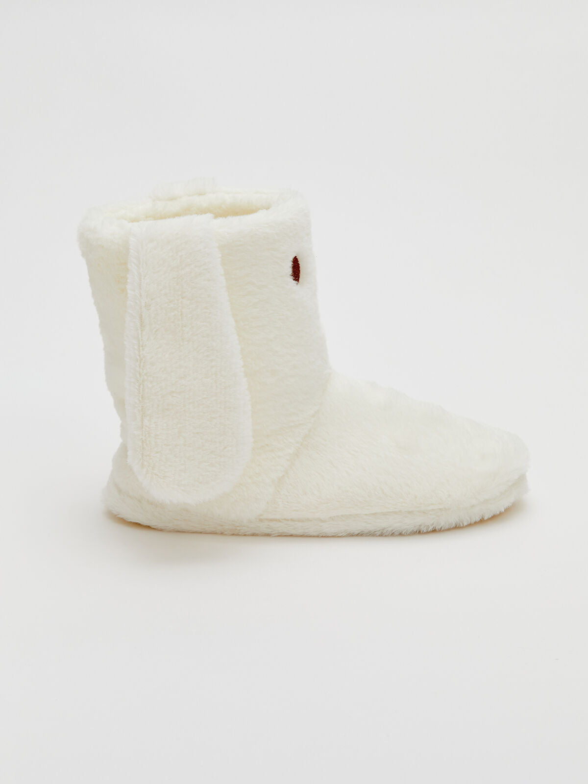 Rabbit Figure Fur Women's House Slipper