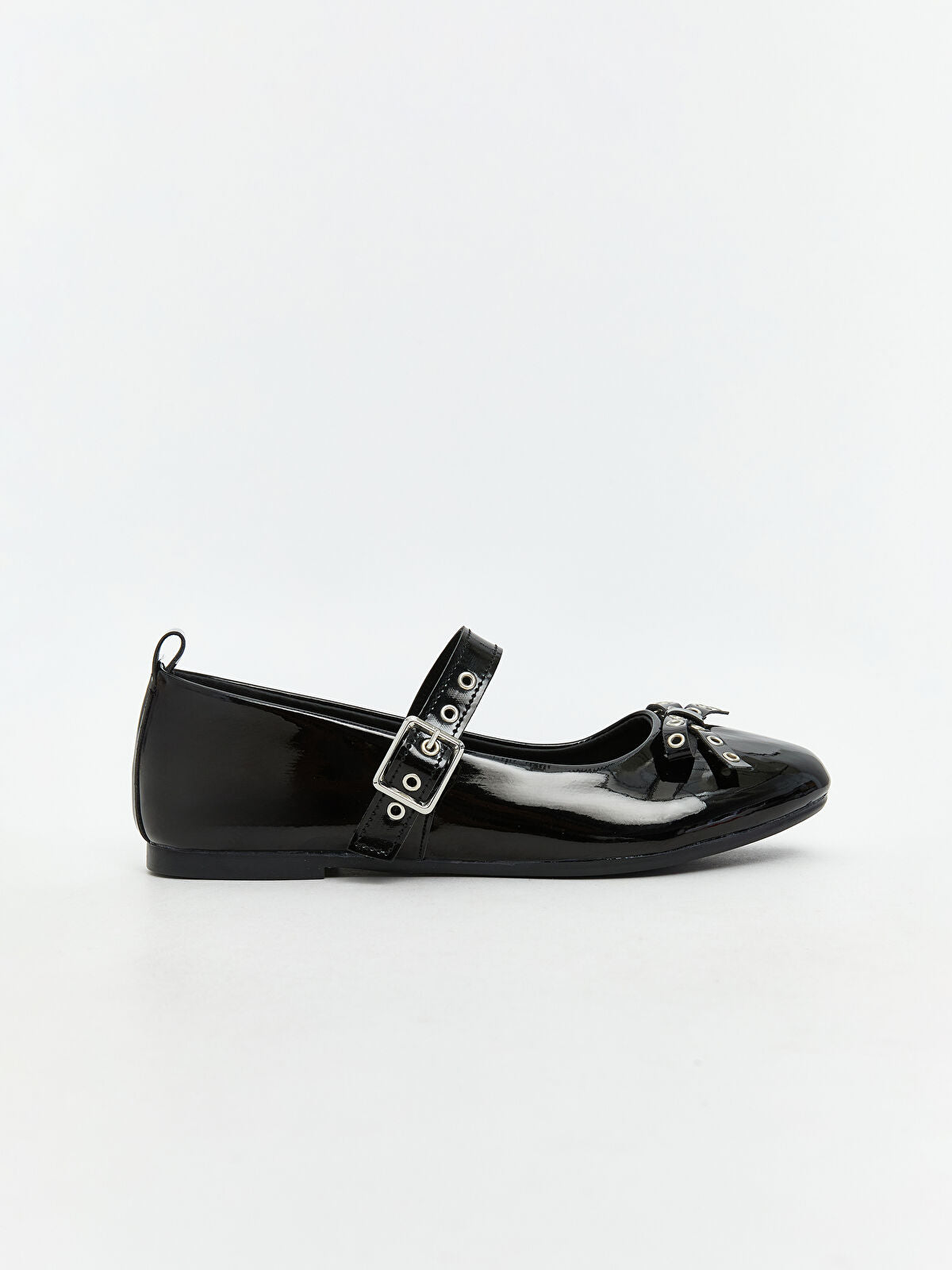 Leather-Look Girls' Baby Shoe