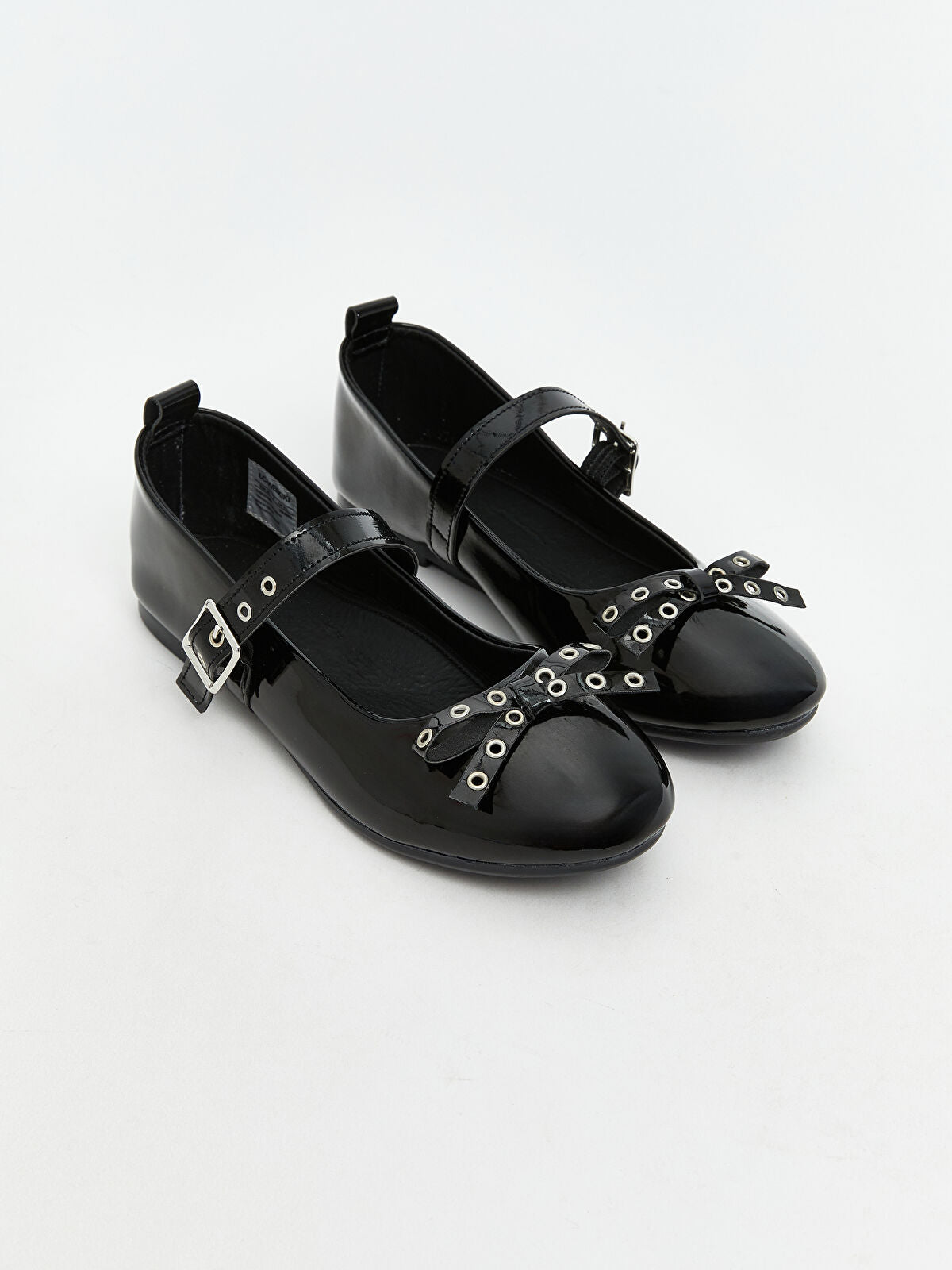 Leather-Look Girls' Baby Shoe