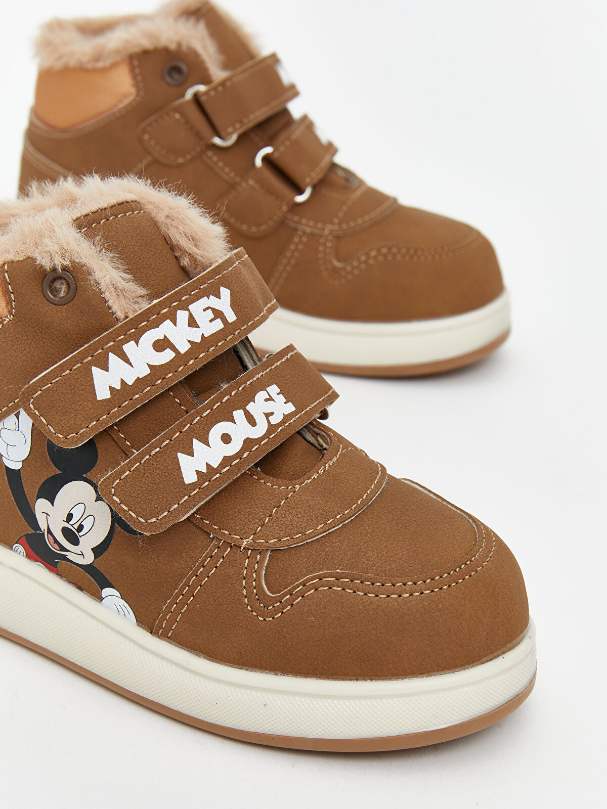 Mickey Mouse Print Baby Boy Shoe
