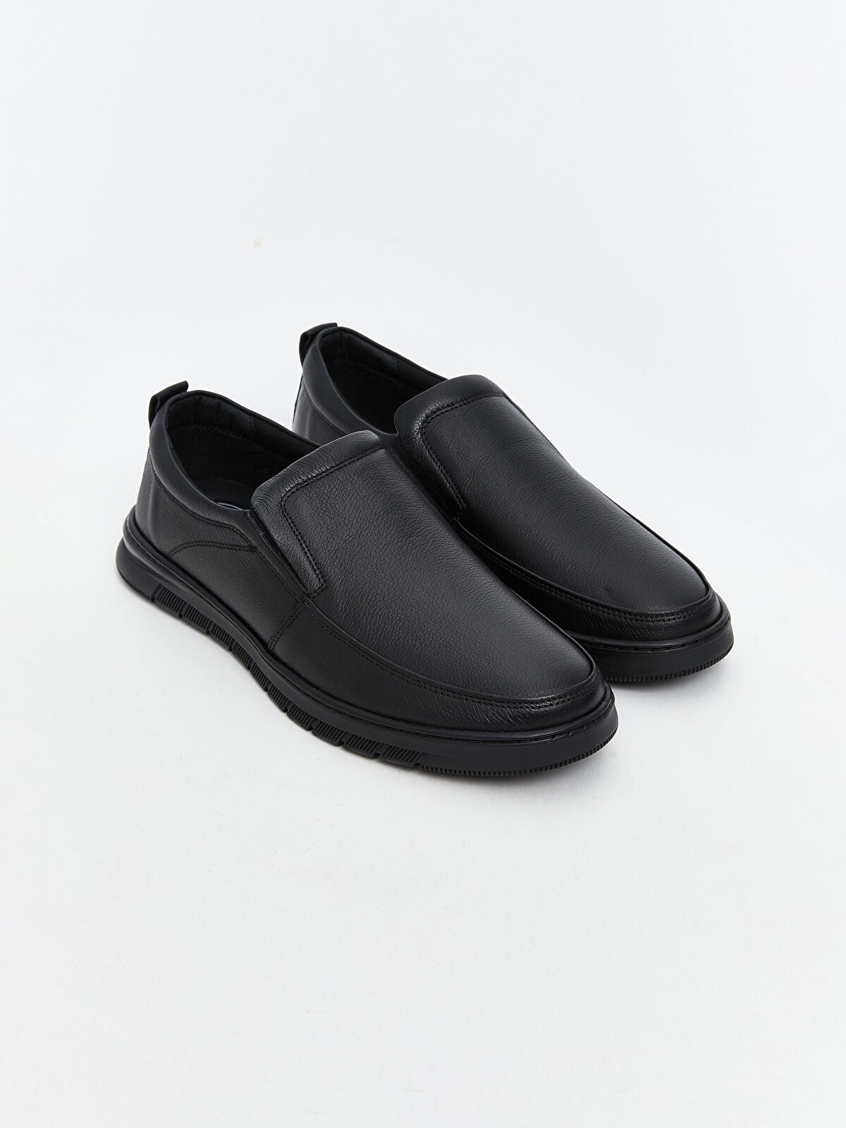 Leather-Look Classic Men's Sneakers