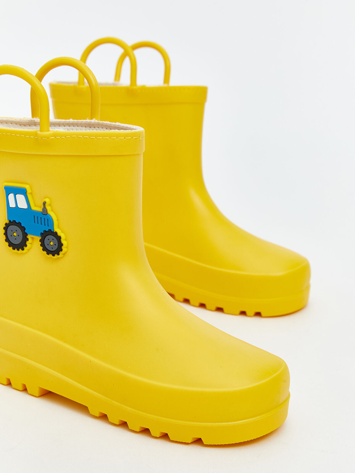 Tractor Print Men's Baby Rain Boot