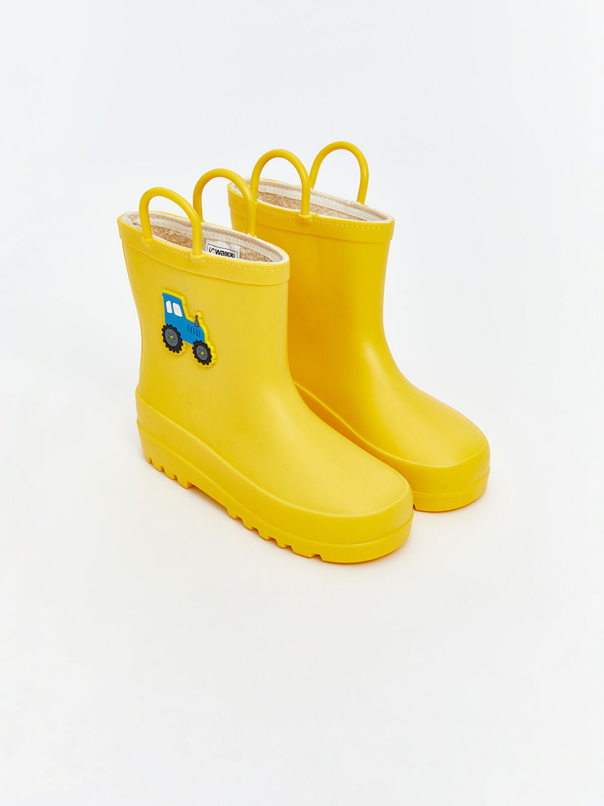 Tractor Print Men's Baby Rain Boot