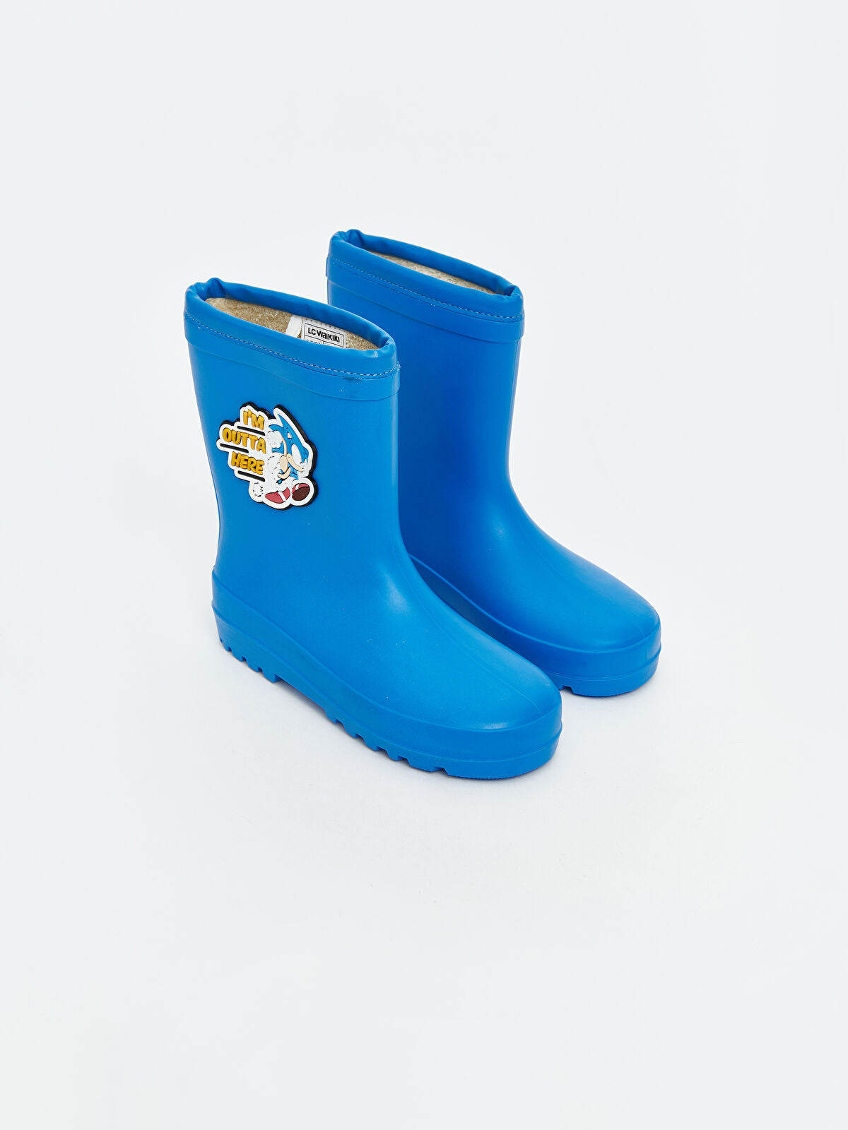 Sonic Print Boys' Rain Boot