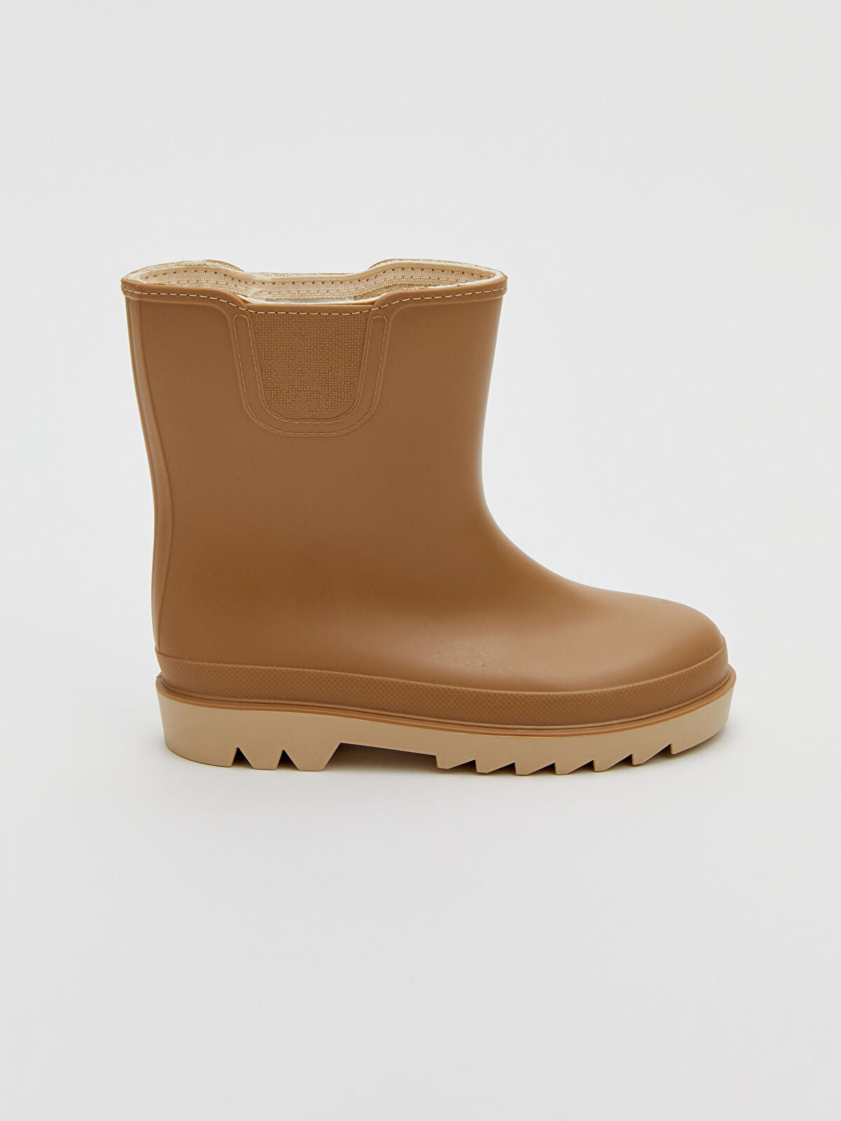 Leather-Look Boy Child Rain Boot
