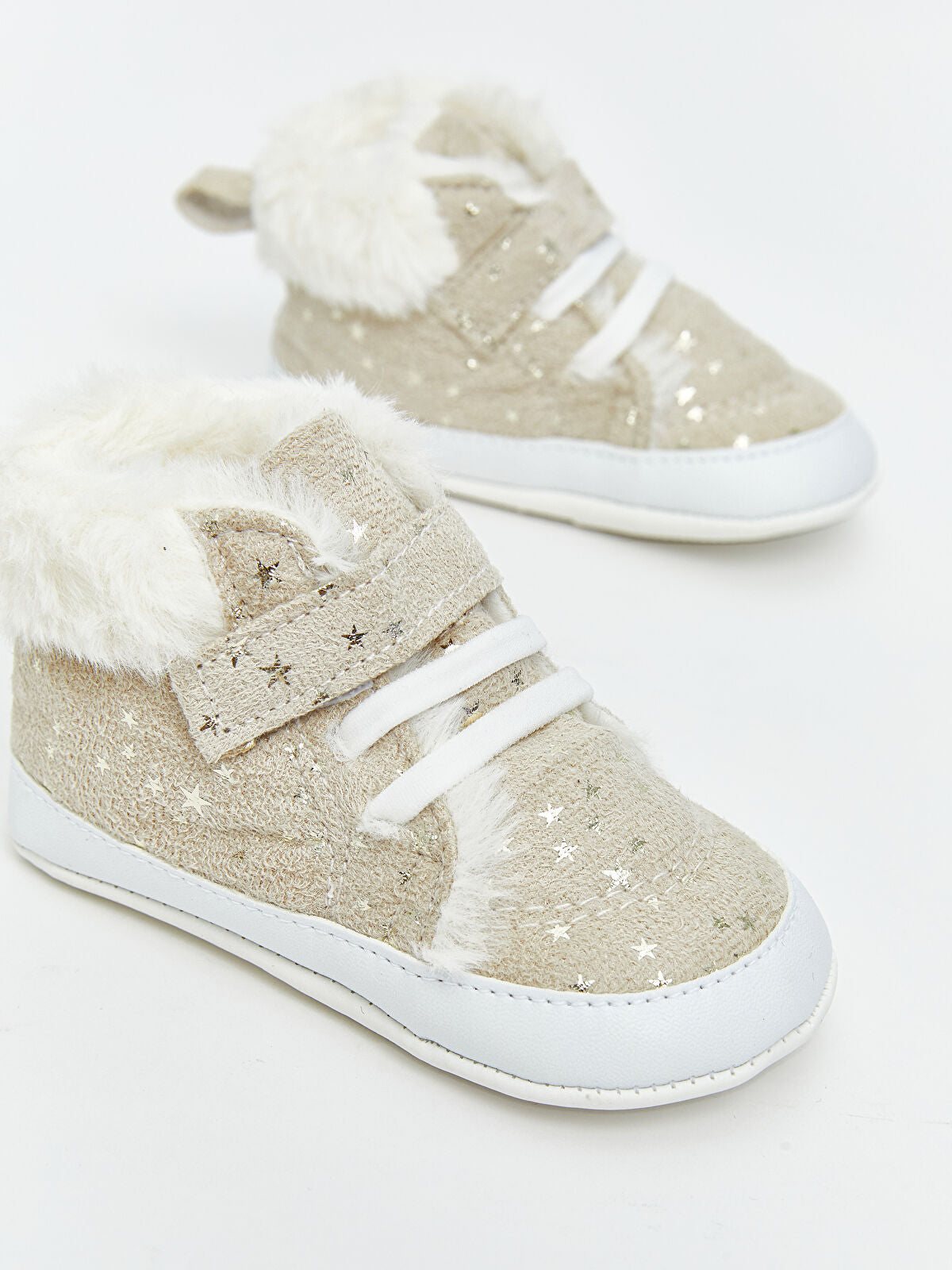 Step Bej Girl Baby Sport Shoes