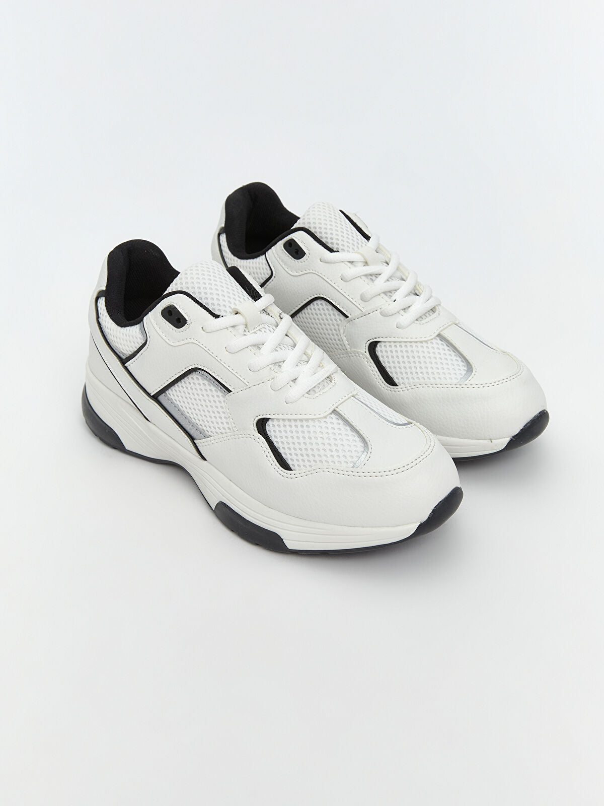 Woven Detailed Lace Women's Sport Shoes