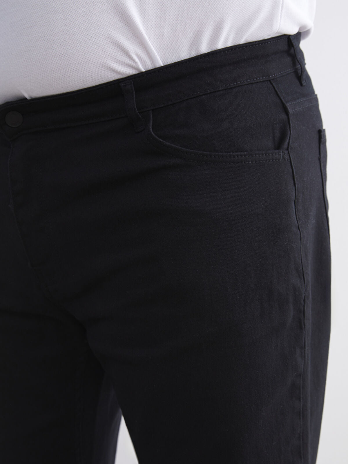 Large Size 779 Regular Fit Men's Green Jeans Pants