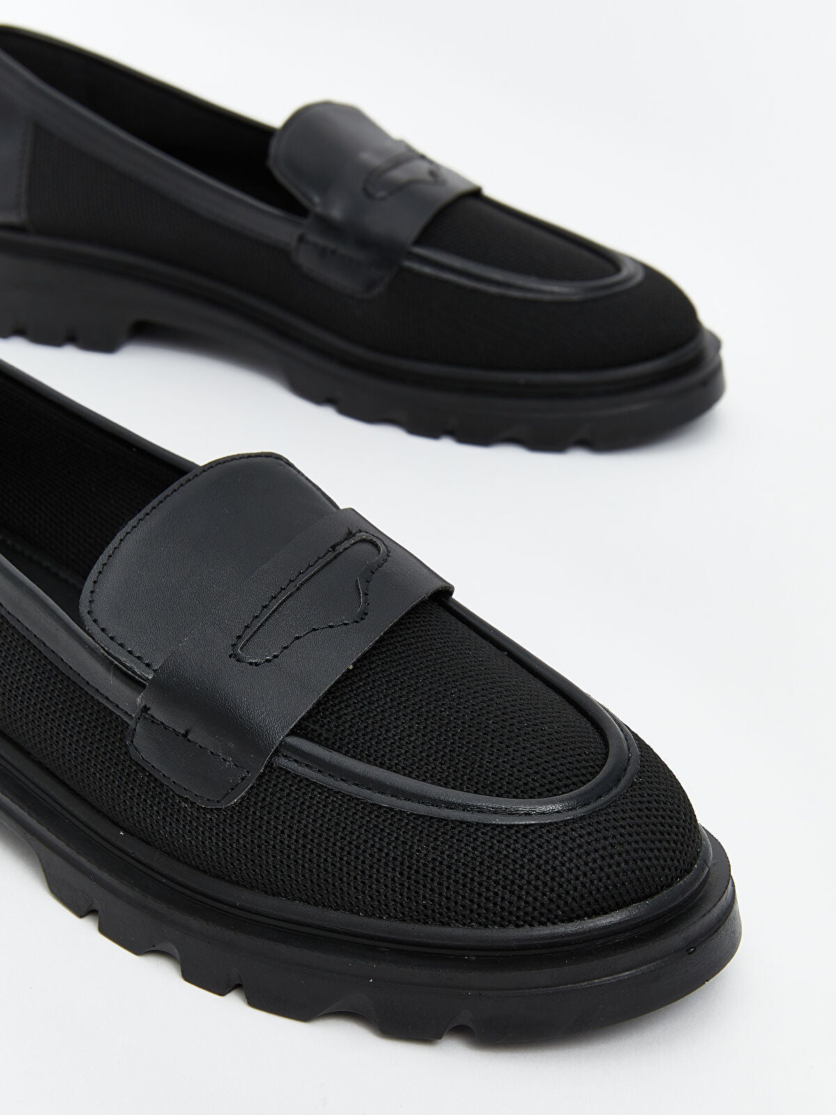 Leather-Look Women's Loafer