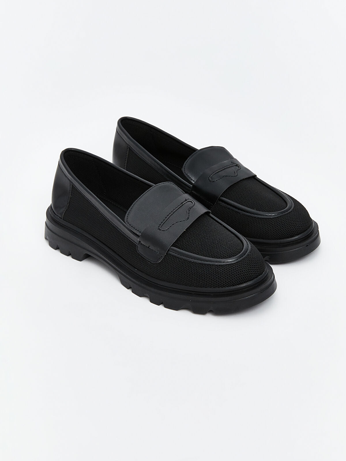 Leather-Look Women's Loafer