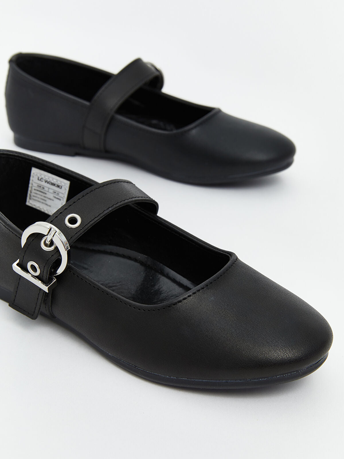 Shining Leather-Look Girls' Baby Boot