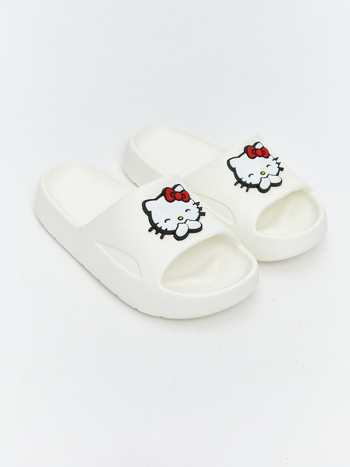 Hello Kitty Embroidery Girls' Toddler Socks