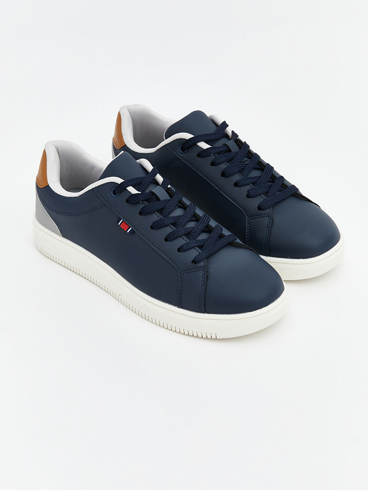Leather-Look Men's Sport Shoes
