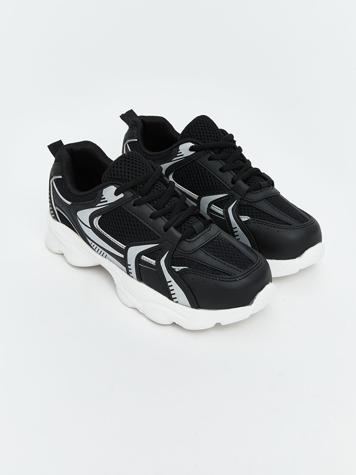 Girls' Lace-Up Sports Sneakers