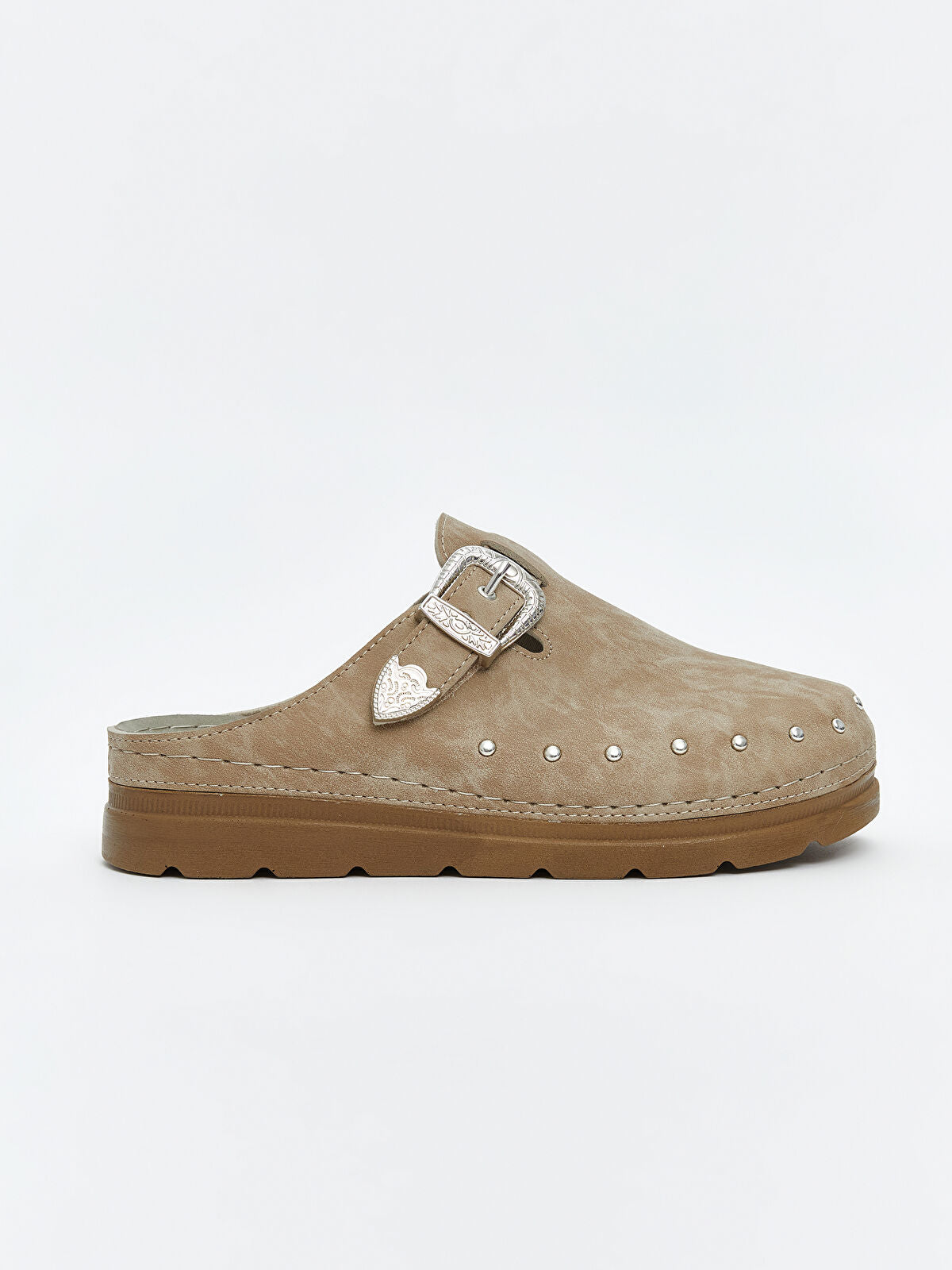 Suede-Looking Ladies' Slipper