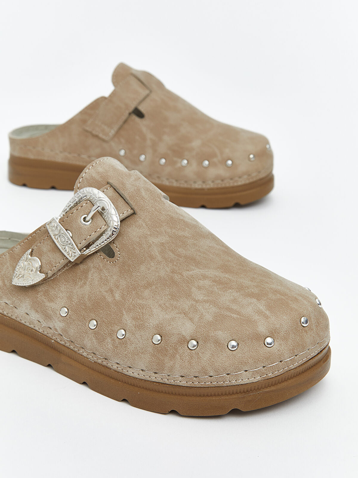 Suede-Looking Ladies' Slipper