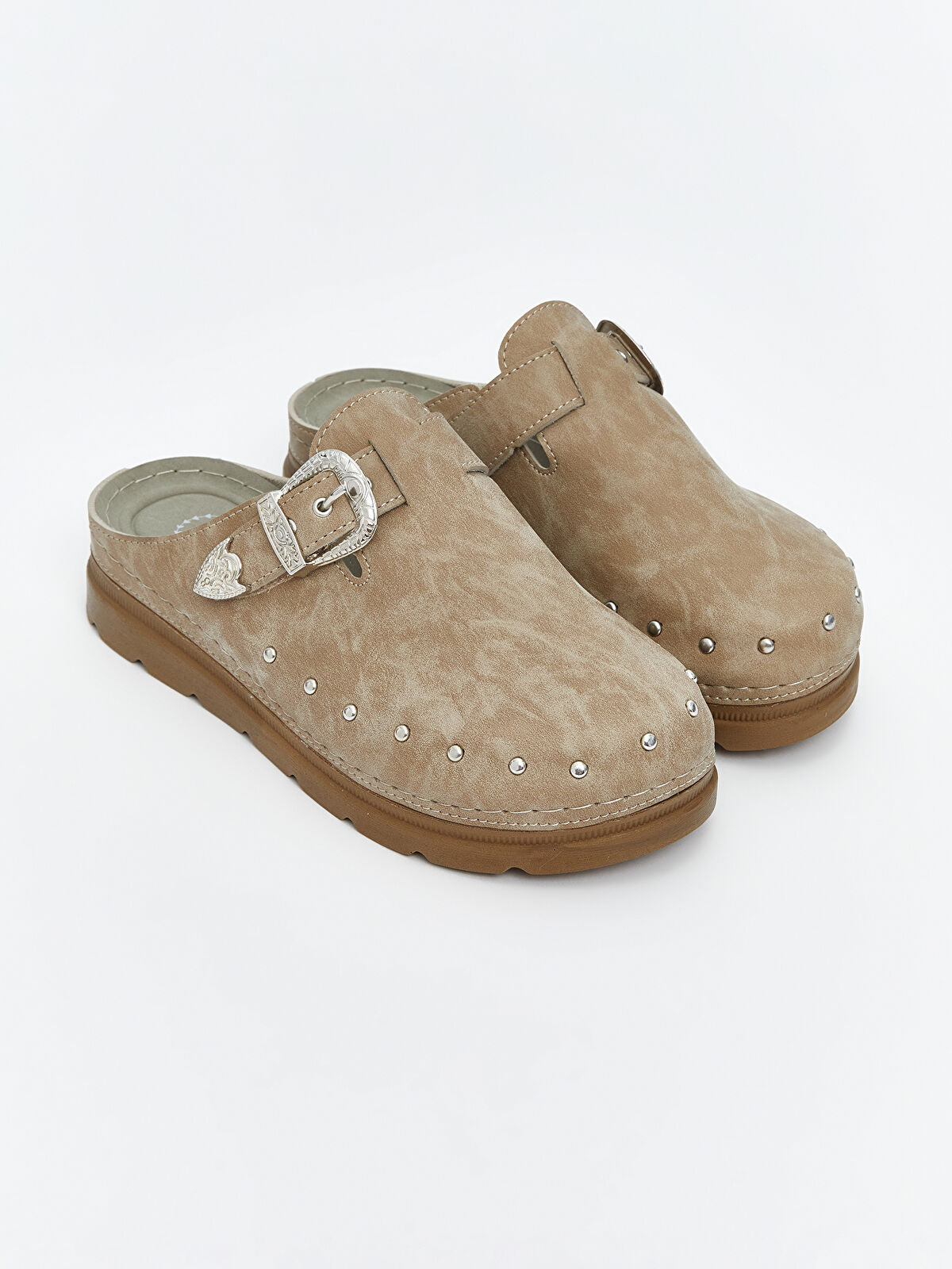 Suede-Looking Ladies' Slipper