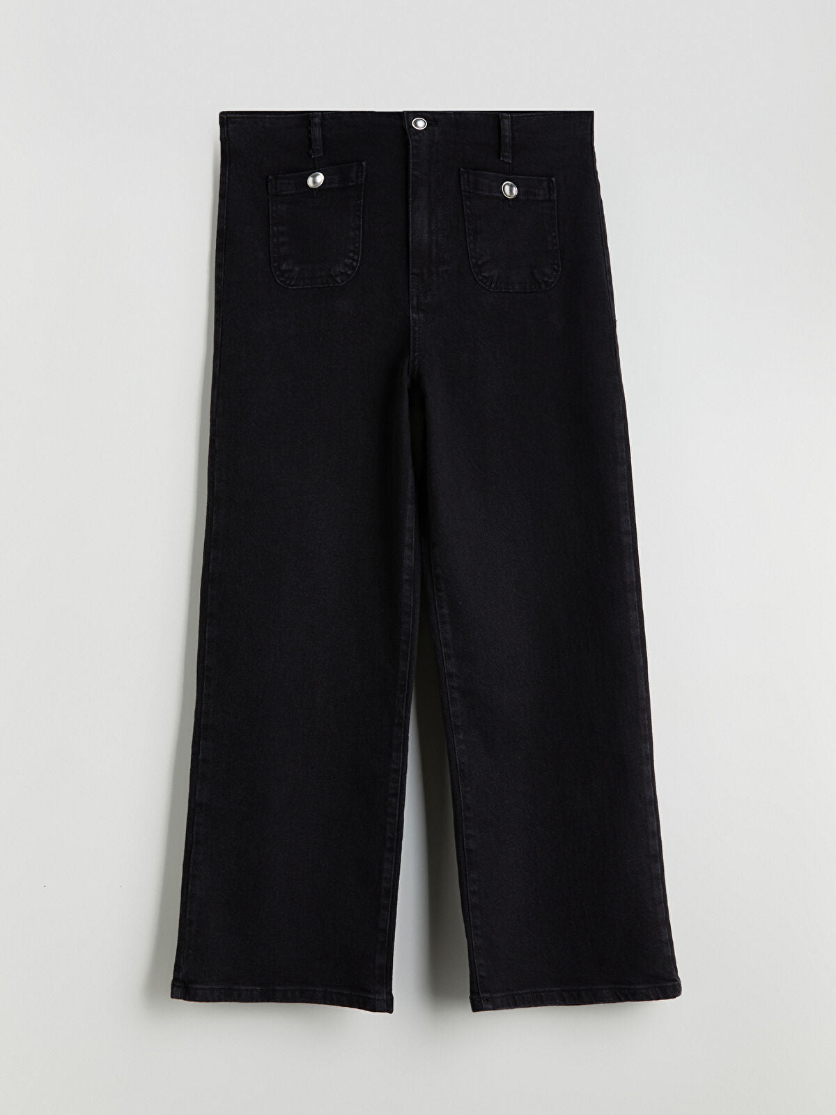 Plus Size Wide Leg Women's Jeans Pants