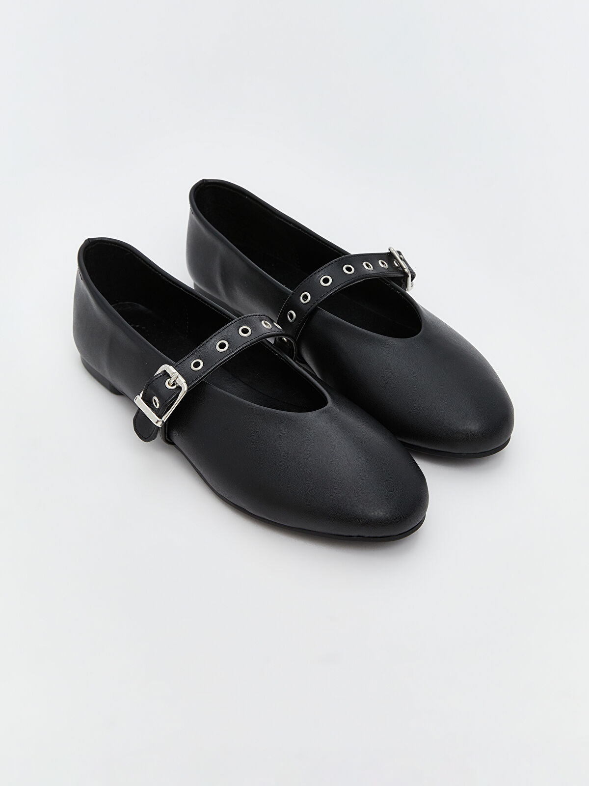 Leather-Look Woman Sandal