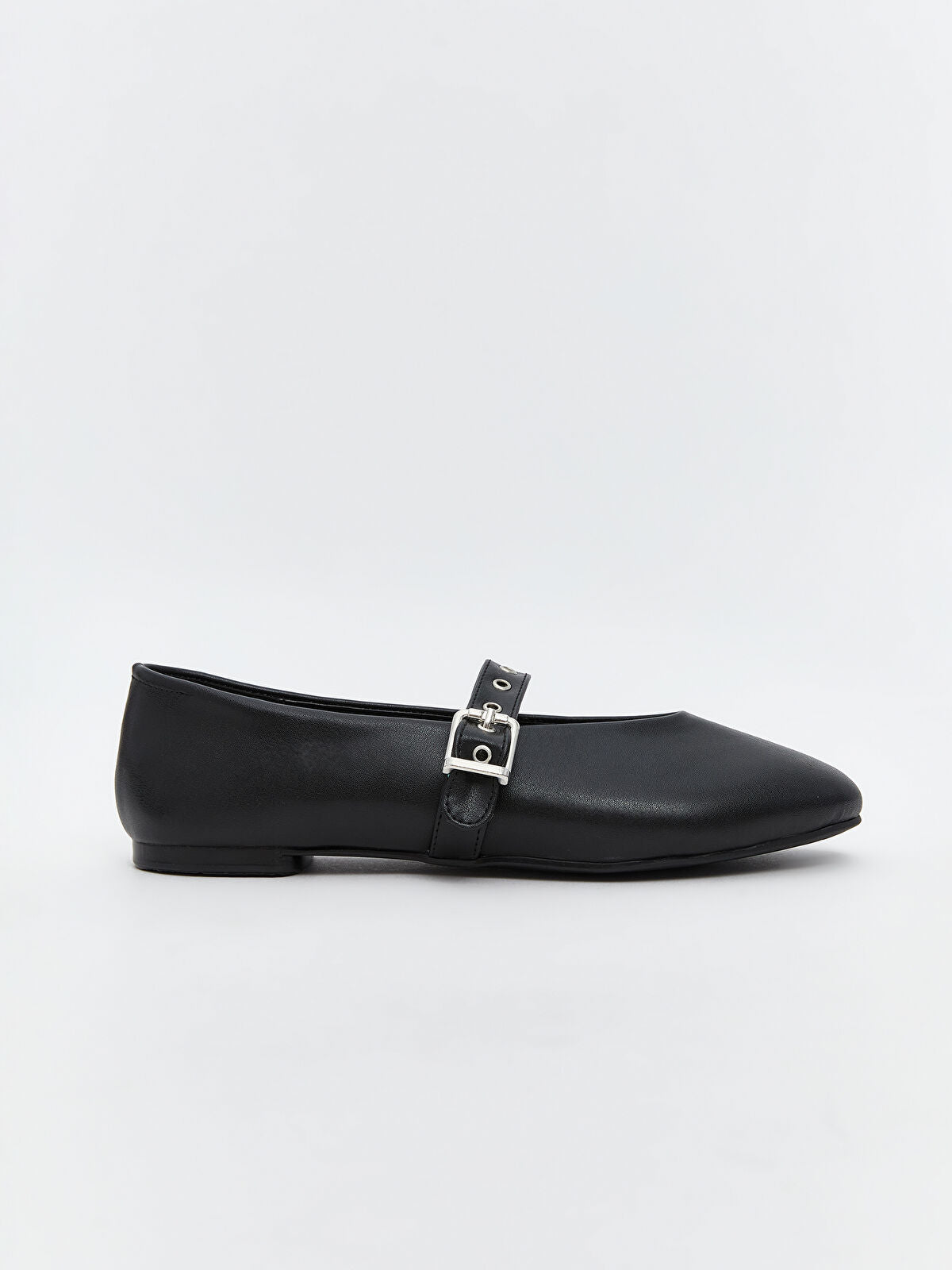 Leather-Look Woman Sandal