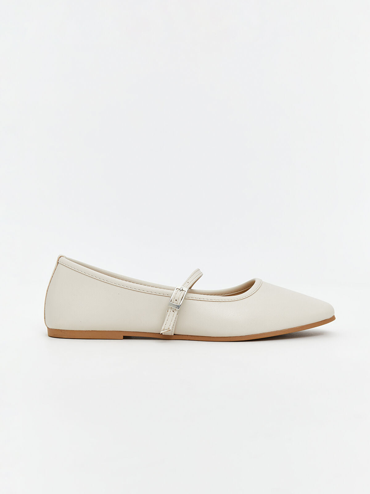Leather-Look Woman Sandal