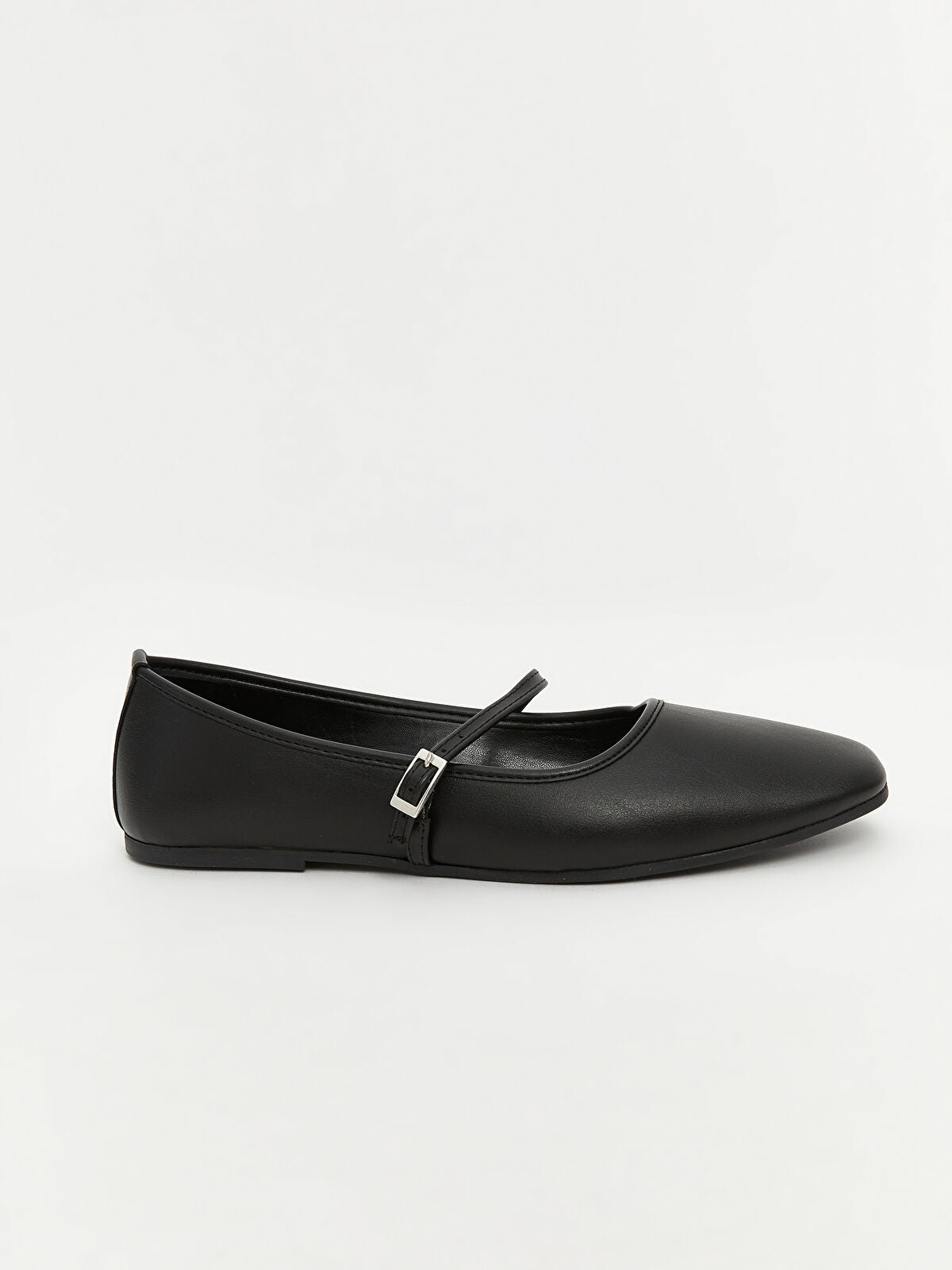 Leather-Look Woman Sandal
