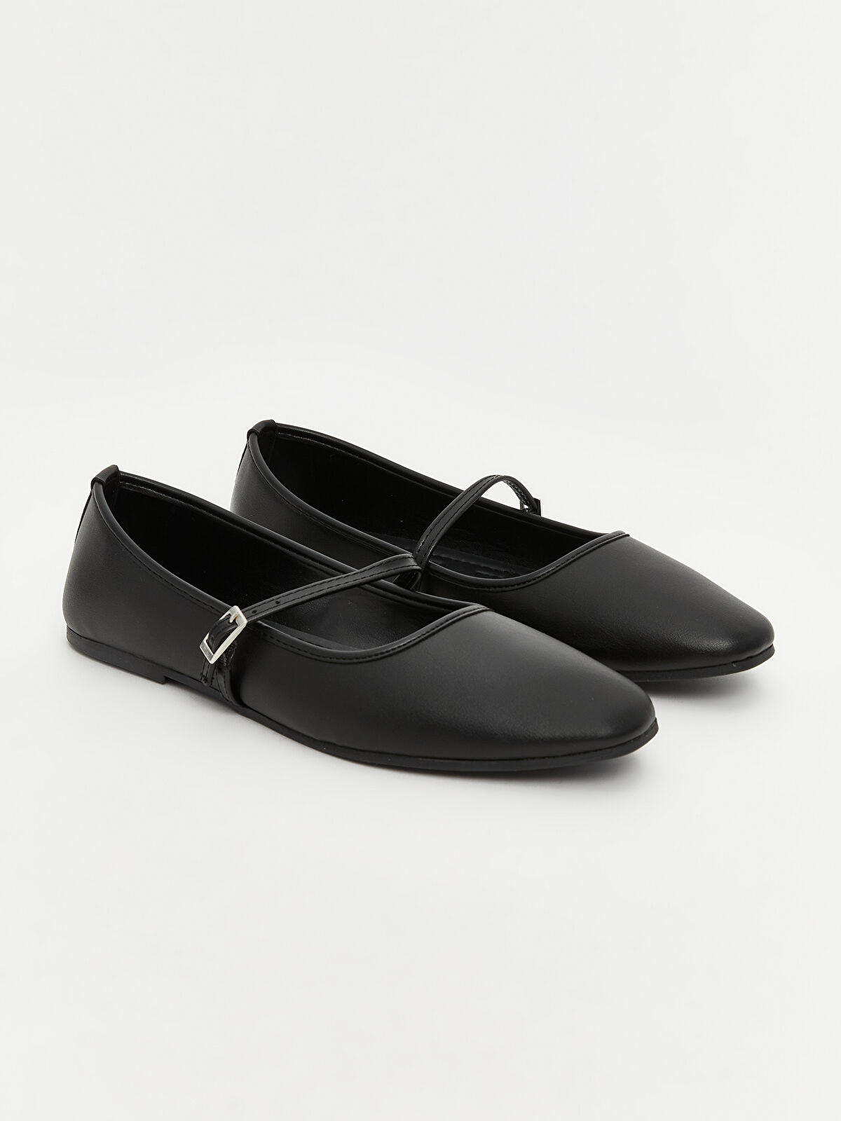 Leather-Look Woman Sandal
