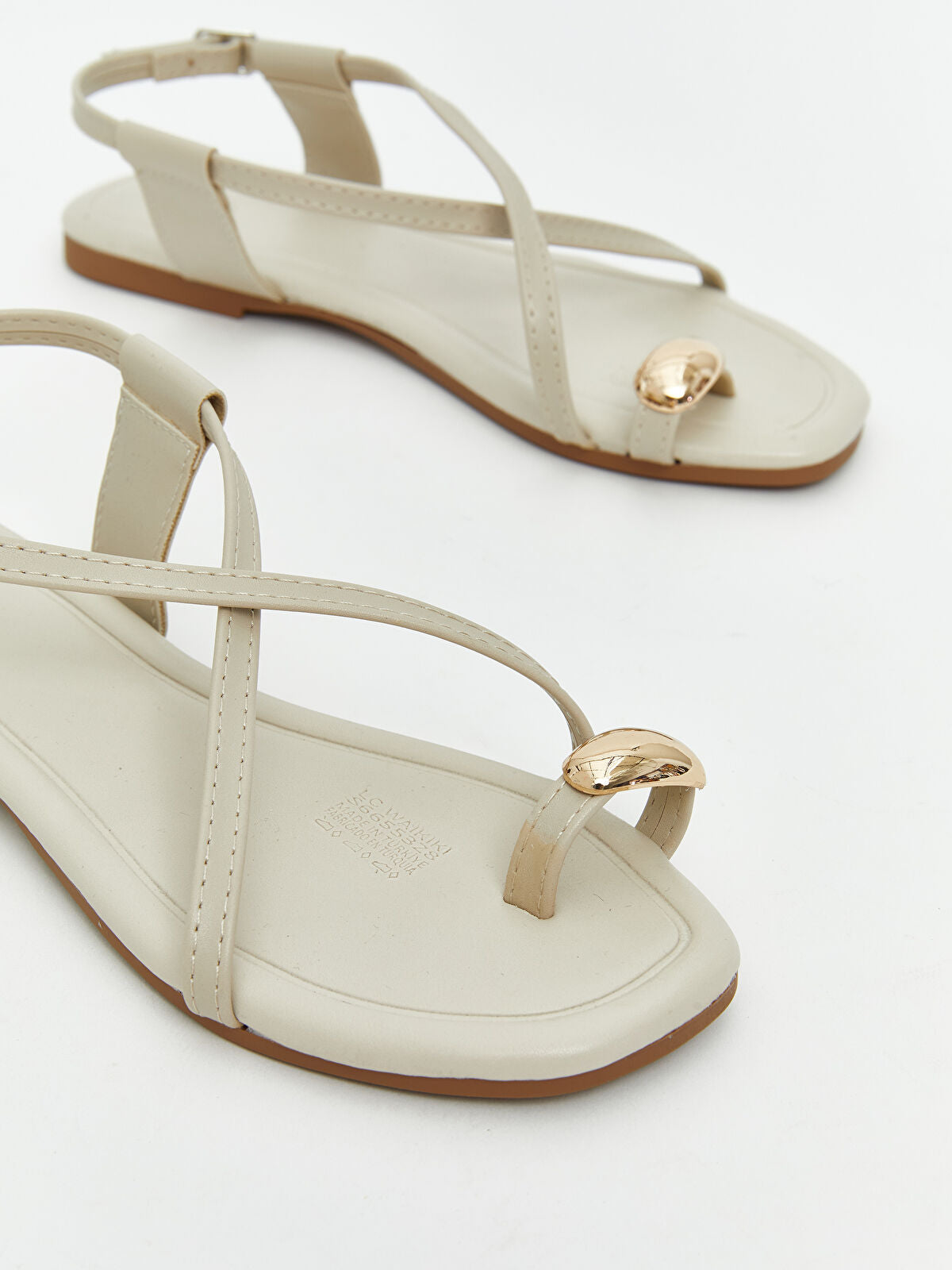 Leather-Look Women's Sandal
