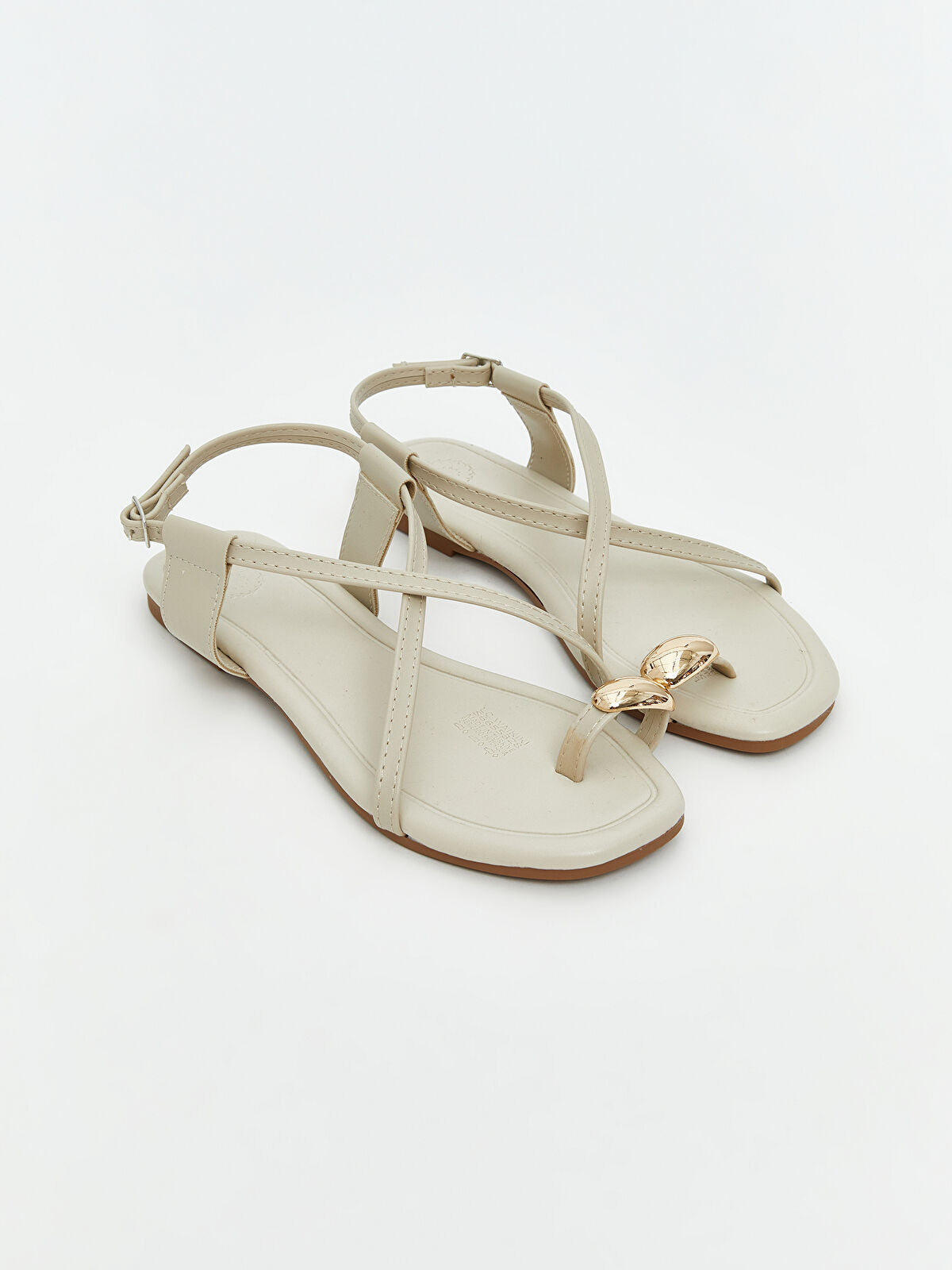 Leather-Look Women's Sandal