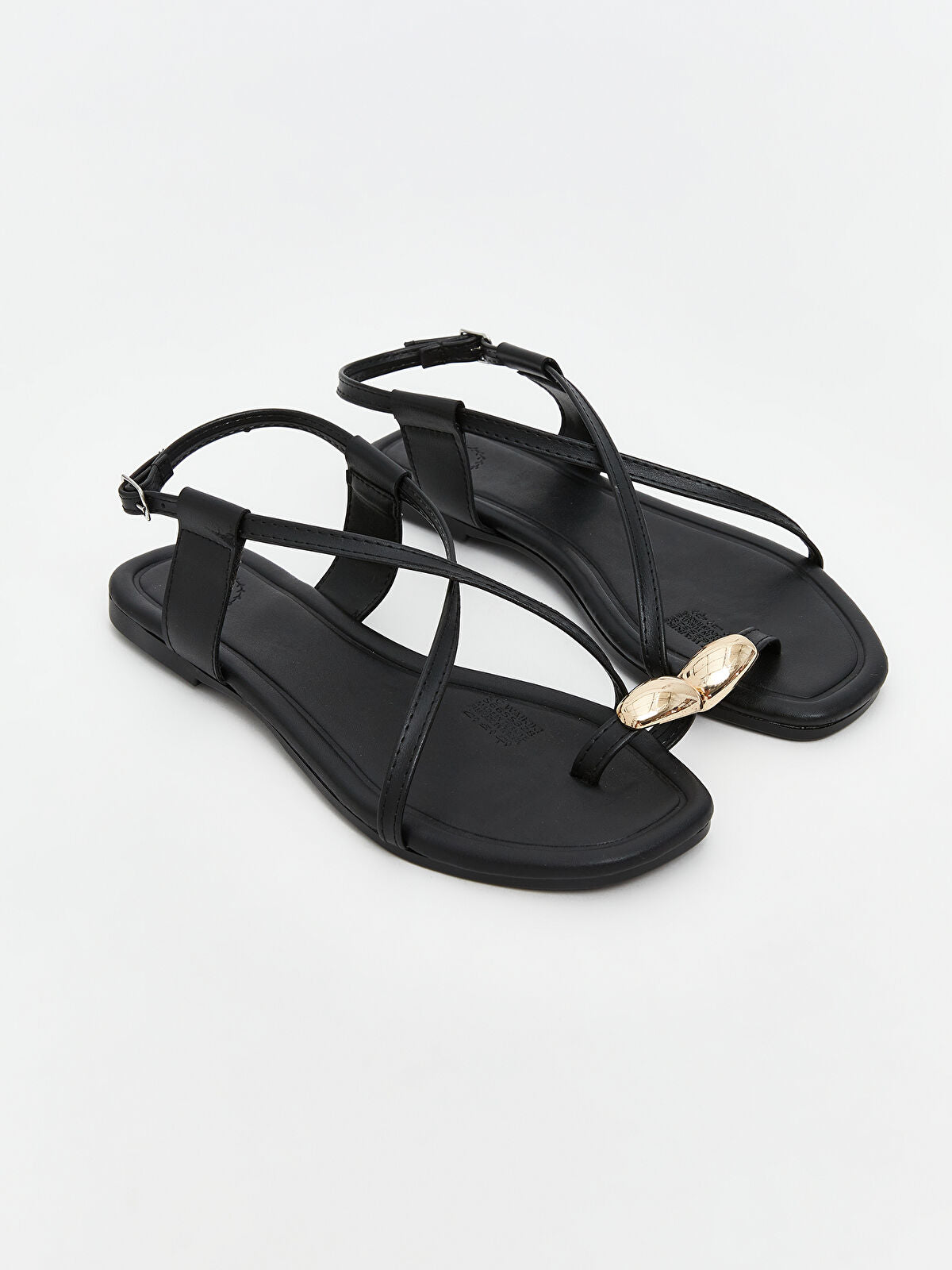 Leather-Look Women's Sandal