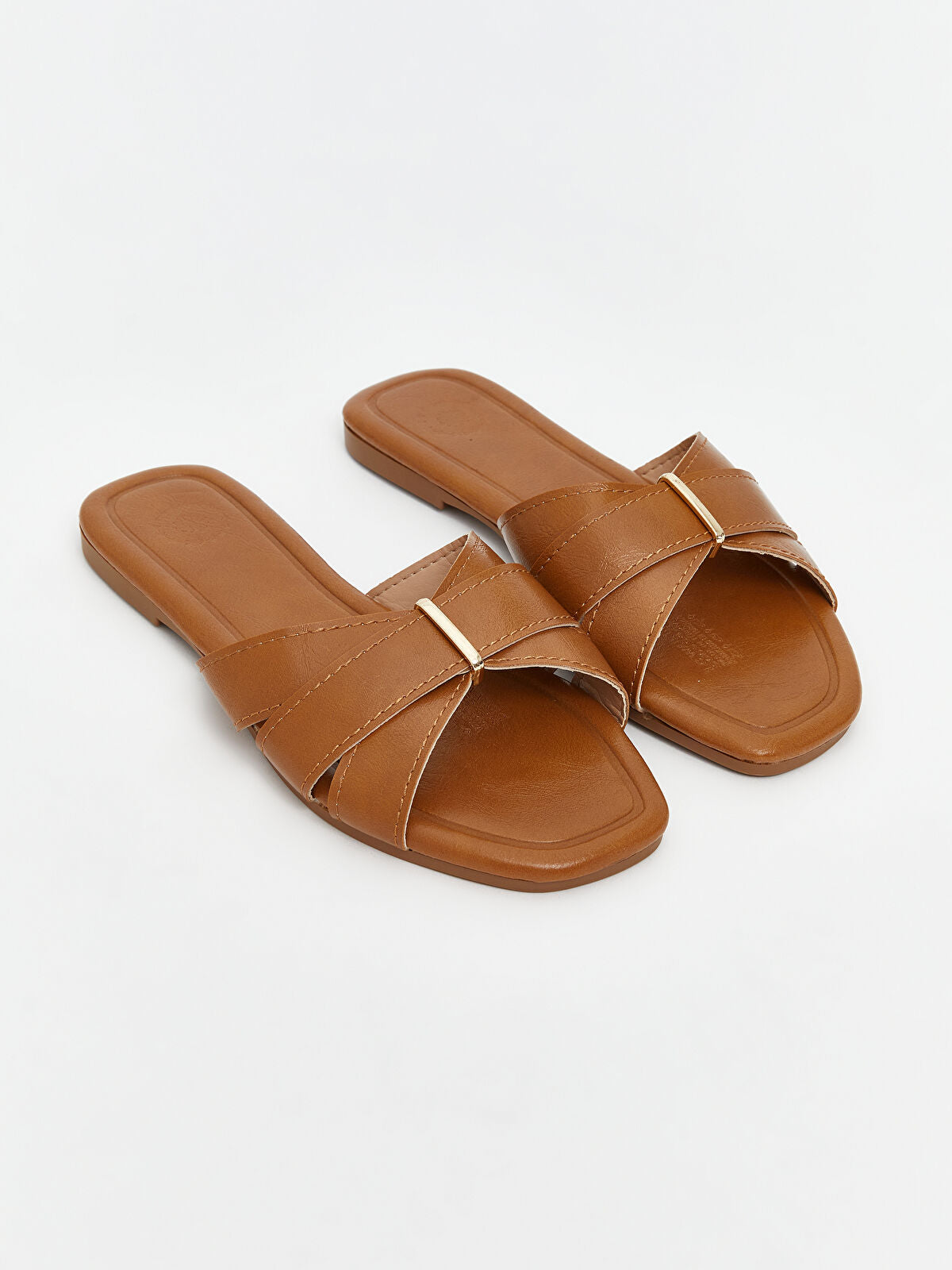 Leather-Look Women's Slipper