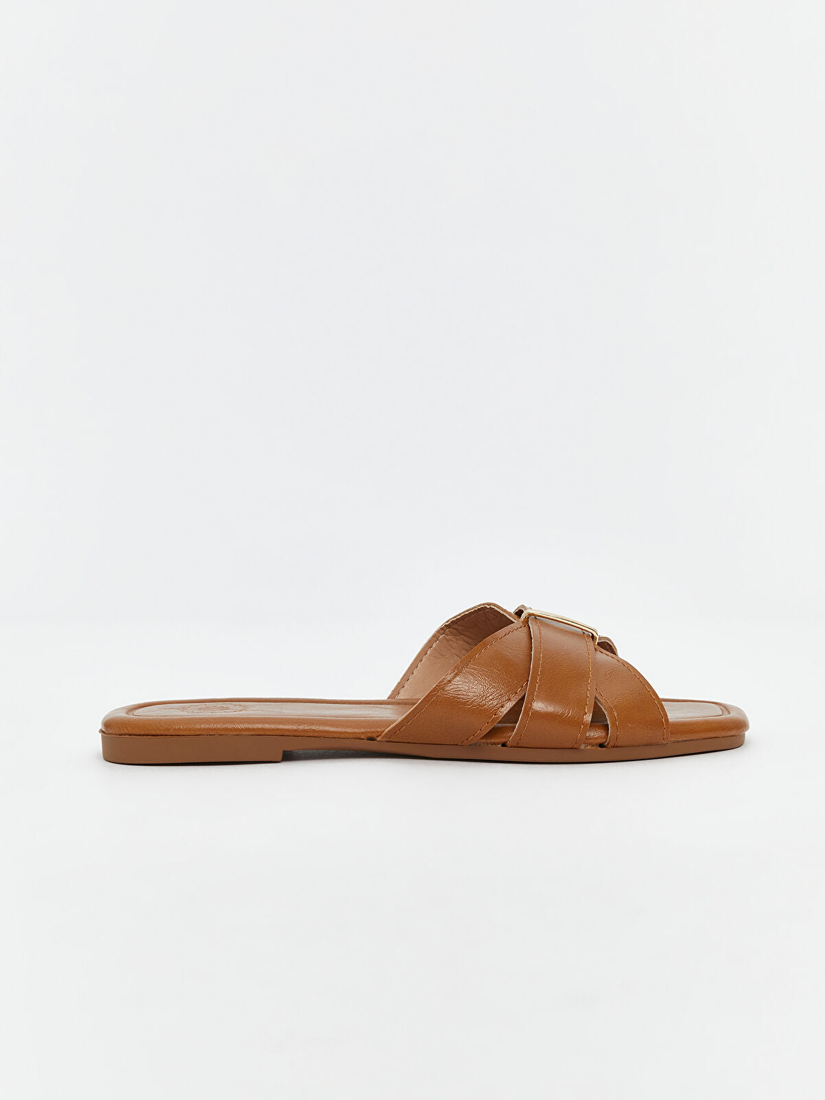Leather-Look Women's Slipper
