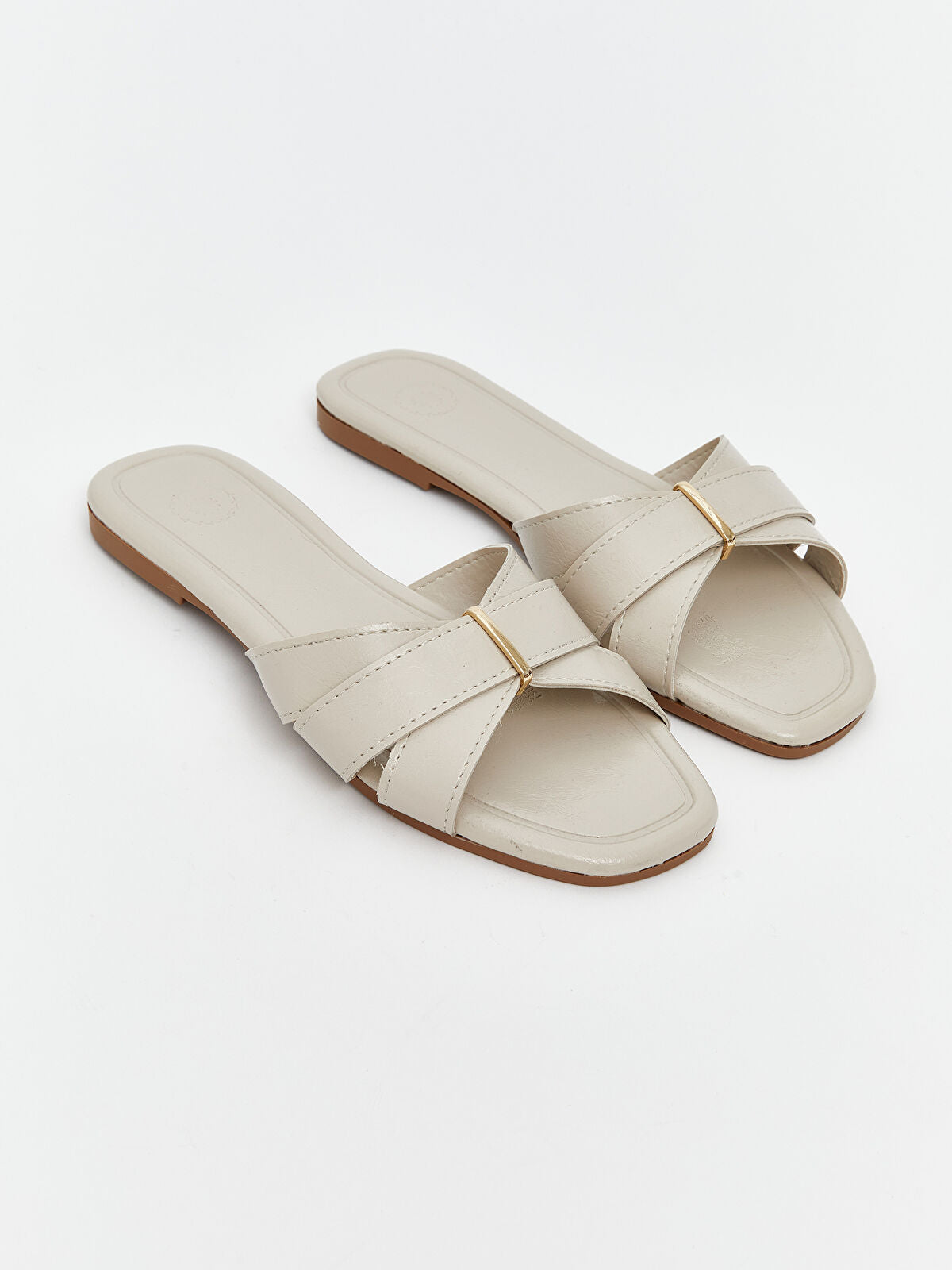 Leather-Look Women's Slipper