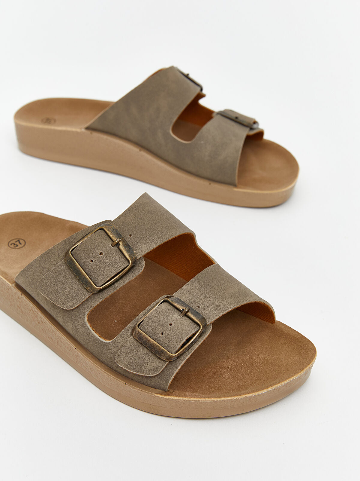 Suede-Looking Ladies' Slipper