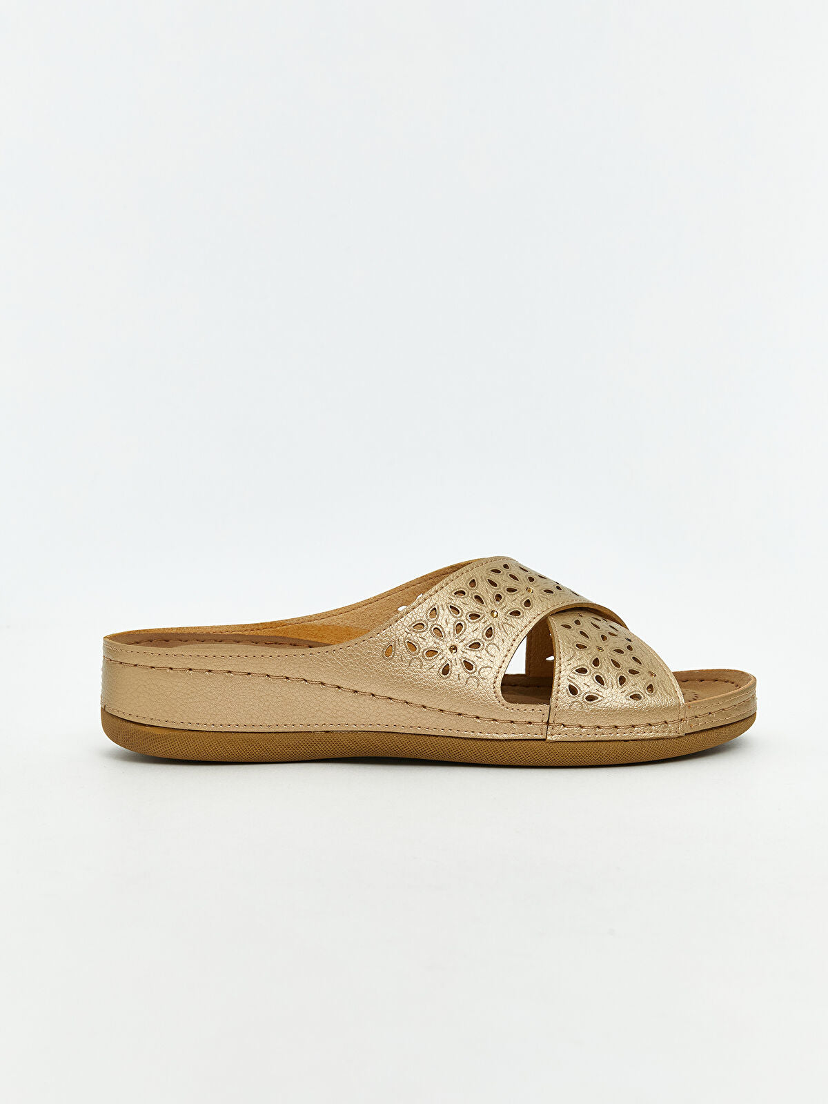 Leather-Look Women's Slipper