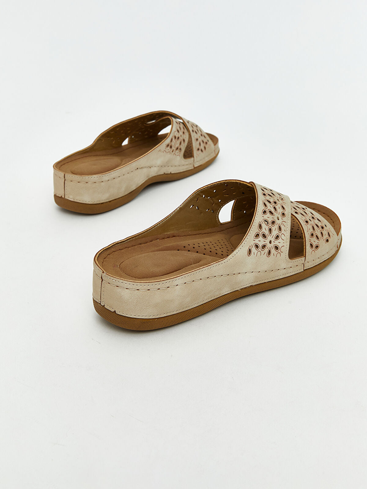Leather-Look Women's Slipper