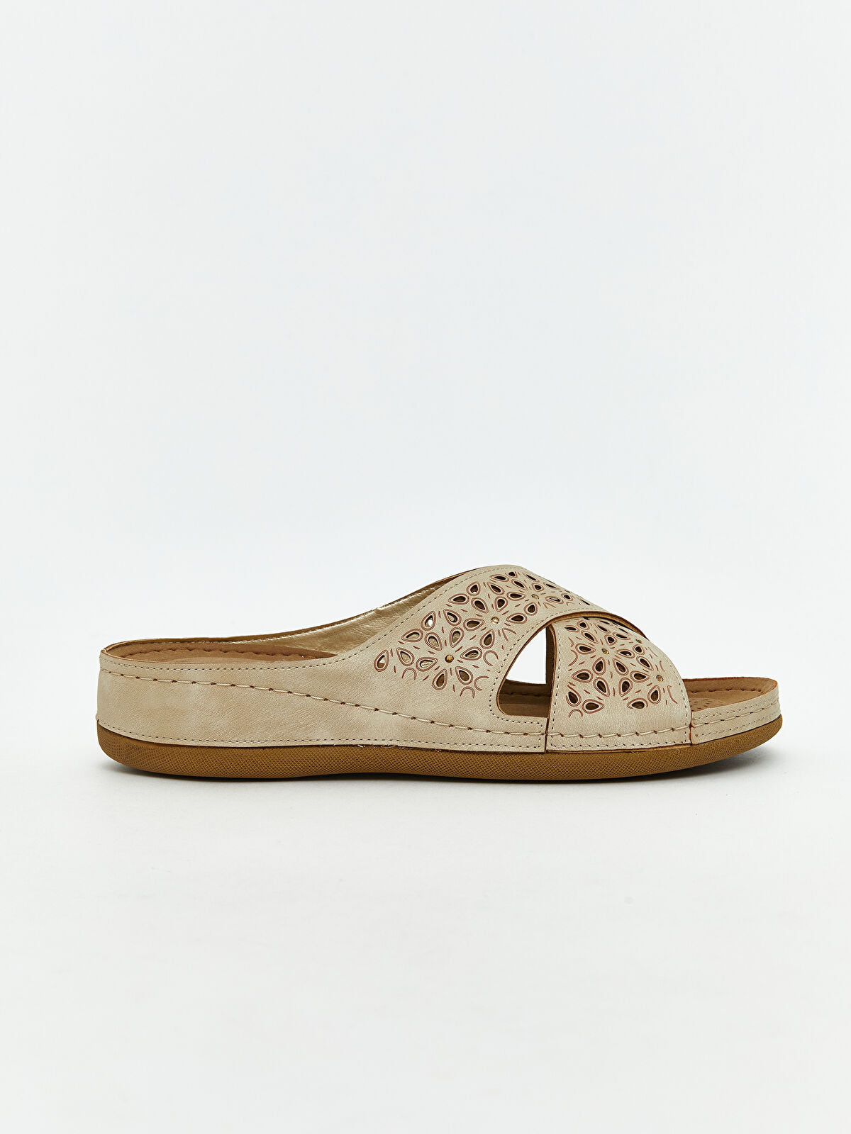 Leather-Look Women's Slipper