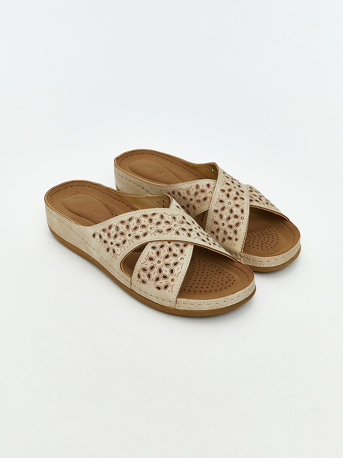 Leather-Look Women's Slipper