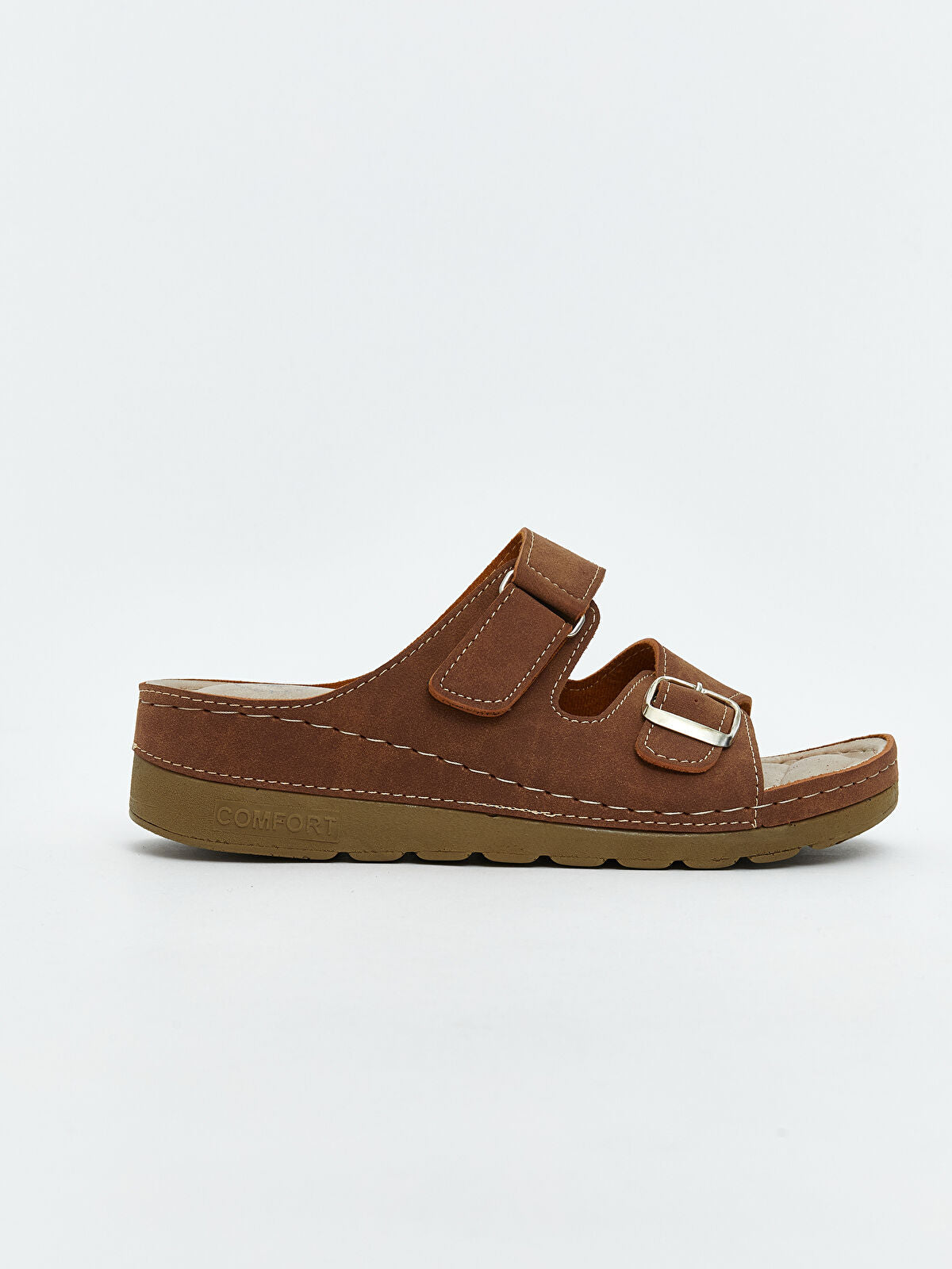 Suede-Looking Ladies' Slipper